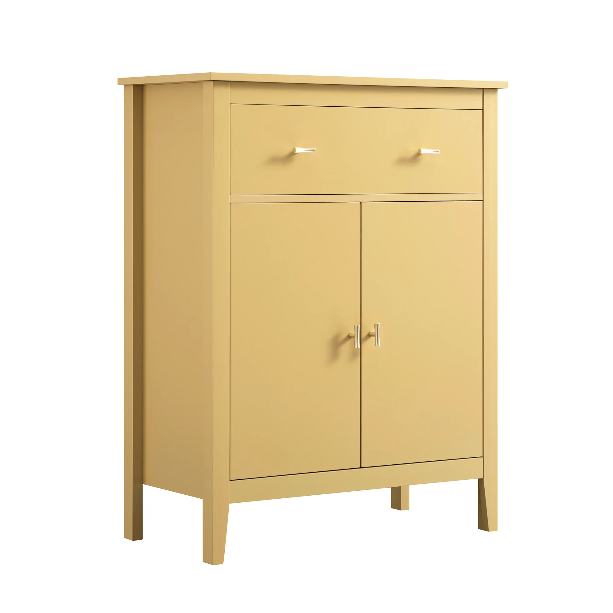 Oakham Small Sideboard with Drawer, Rattan Yellow - Image 7