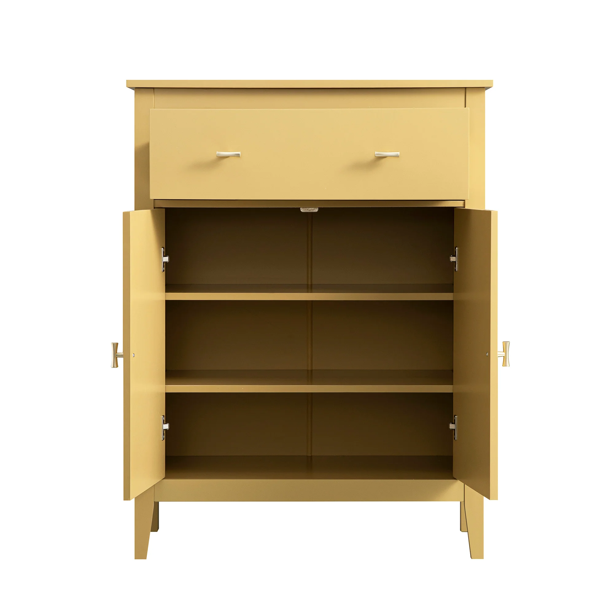 Oakham Small Sideboard with Drawer, Rattan Yellow - Image 9
