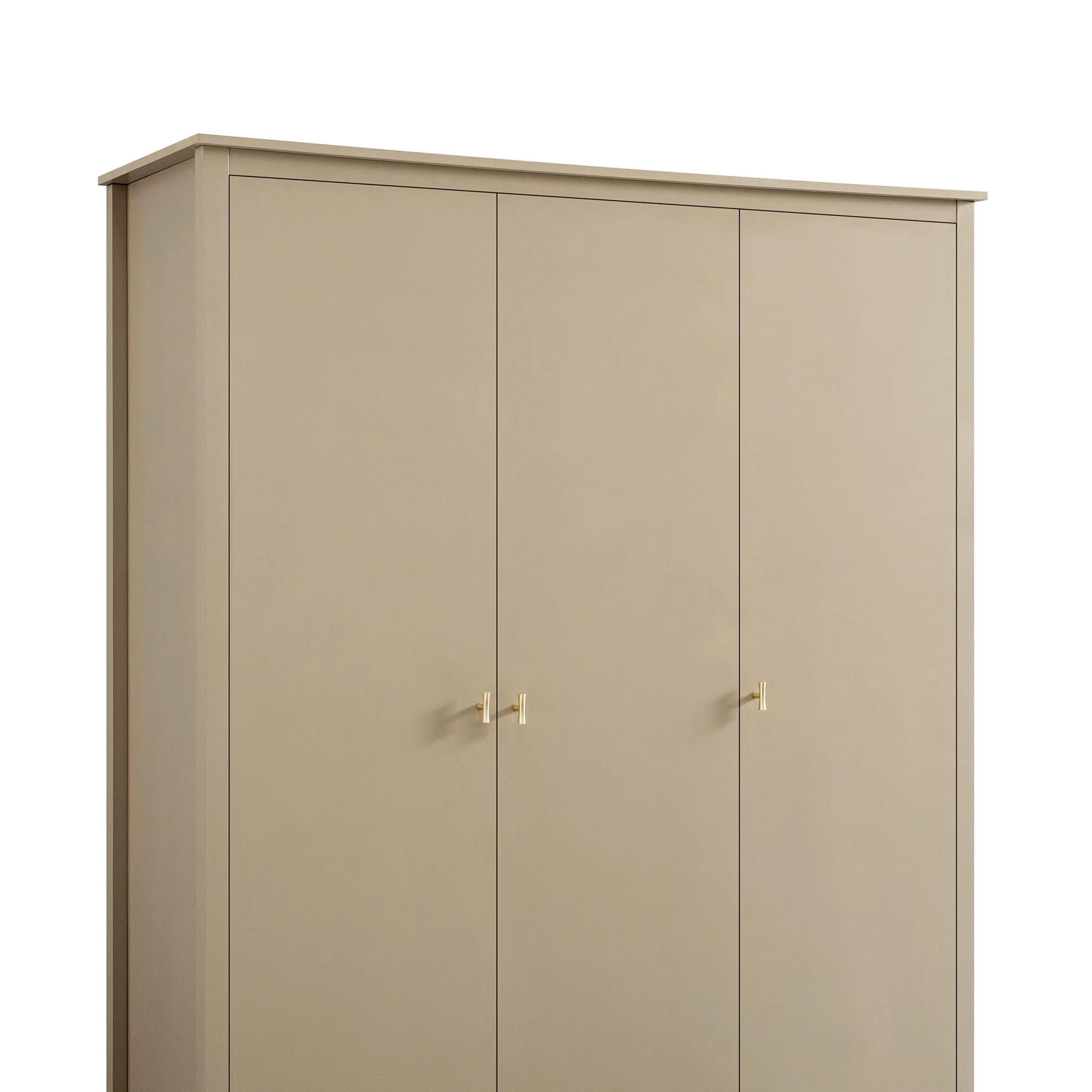 Oakham Triple Wardrobe, Deep Greige - Image 14