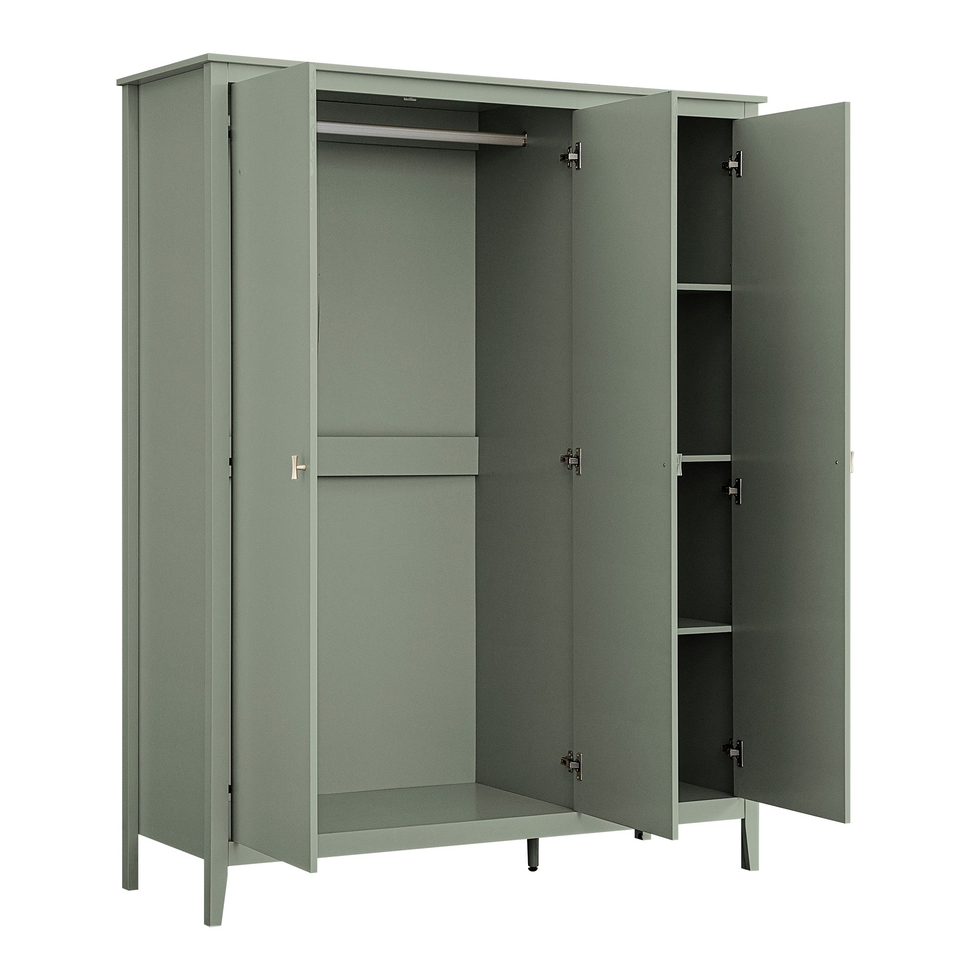 Oakham Triple Wardrobe, Desert Sage - Image 12