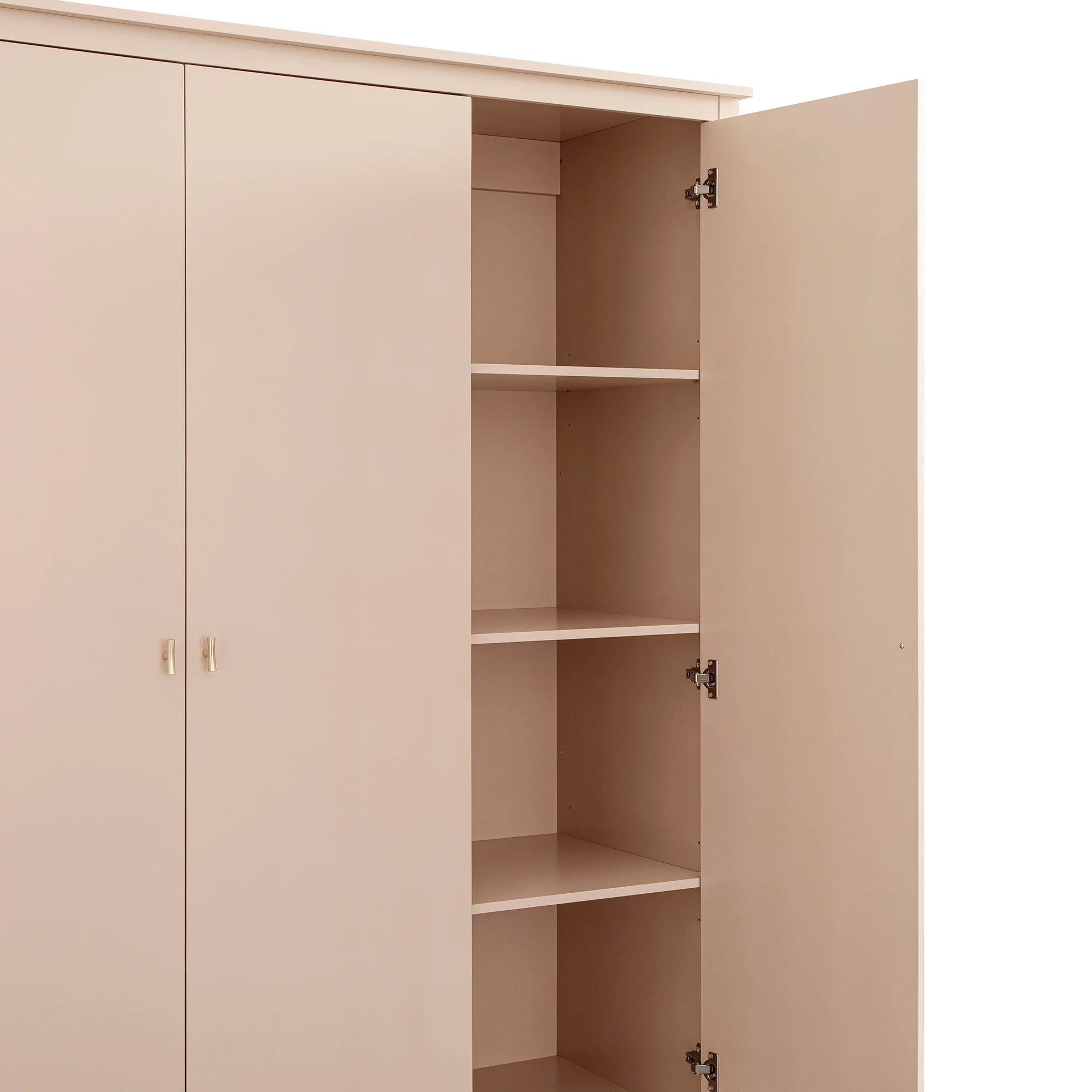 Oakham Triple Wardrobe, Nude Pink - Image 13