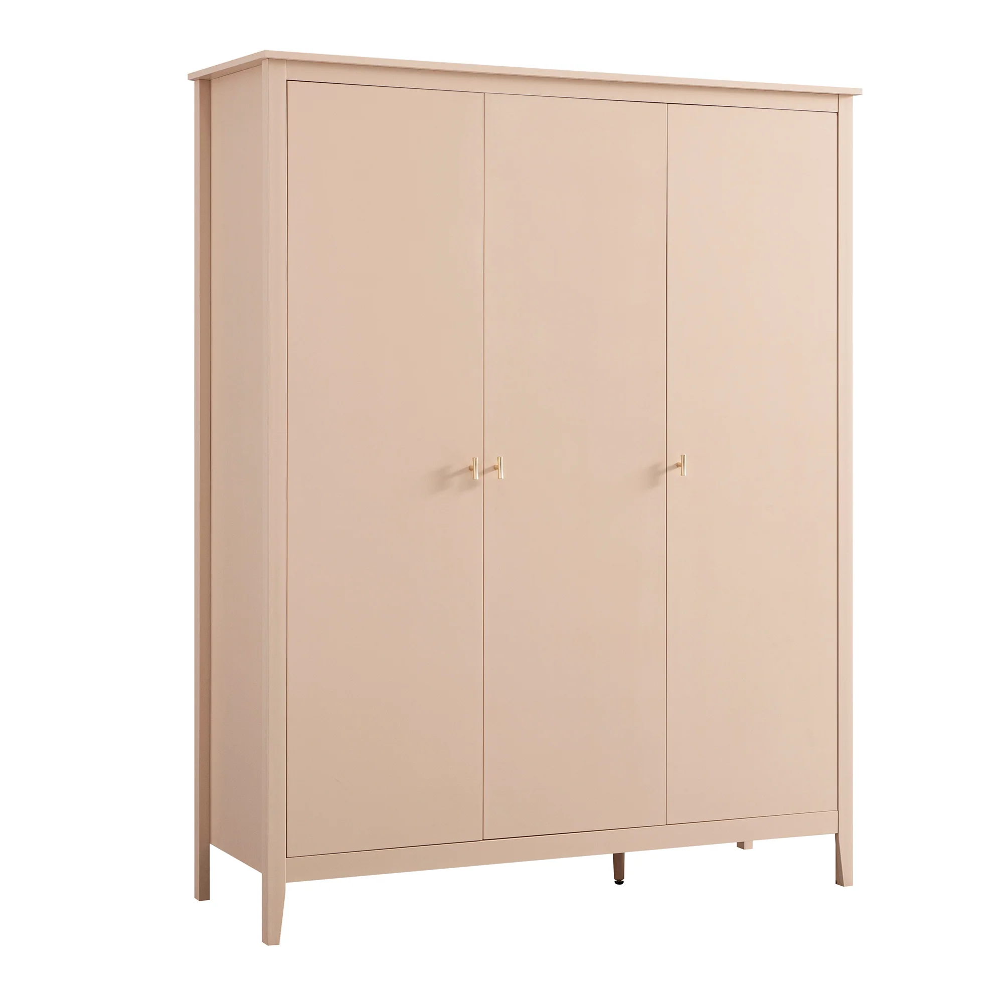 Oakham Triple Wardrobe, Nude Pink - Image 8