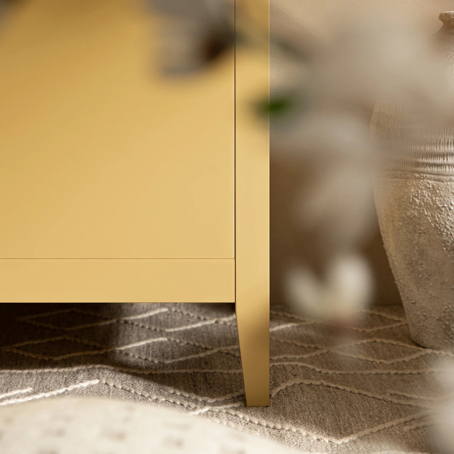 Oakham Triple Wardrobe, Rattan Yellow - Image 6
