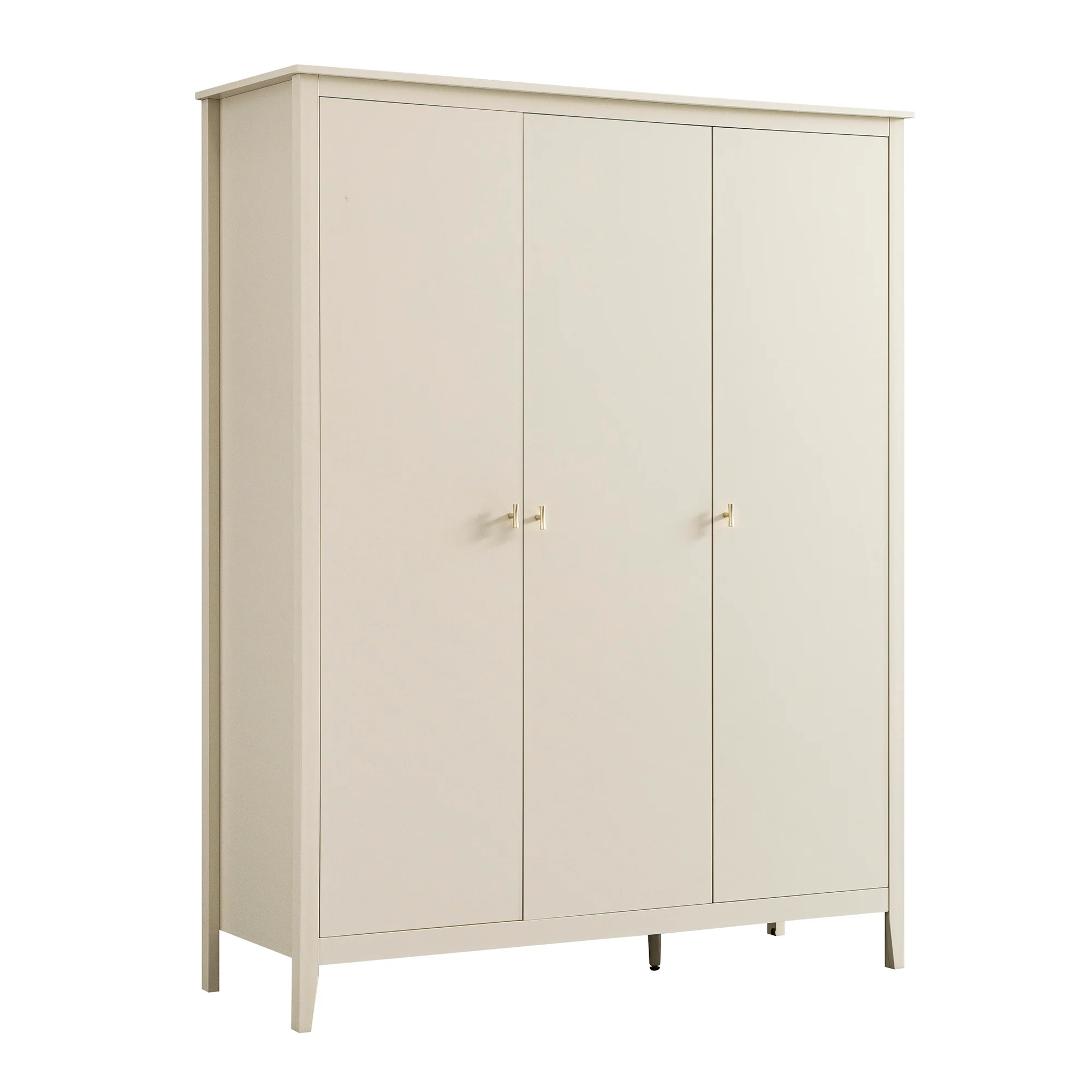 Oakham Triple Wardrobe, Shaded White - Image 8