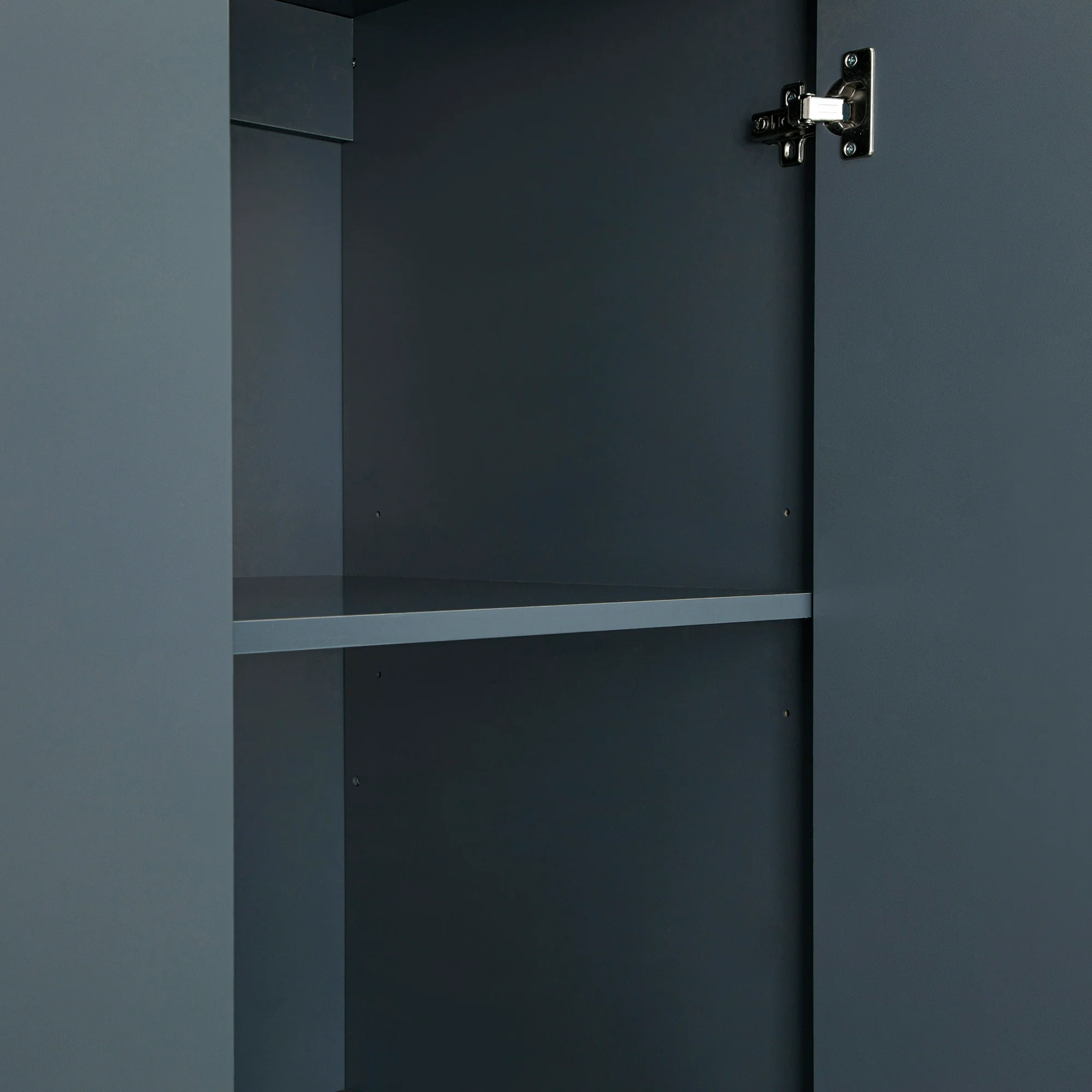 Oakham Triple Wardrobe, Stormy Blue - Image 16