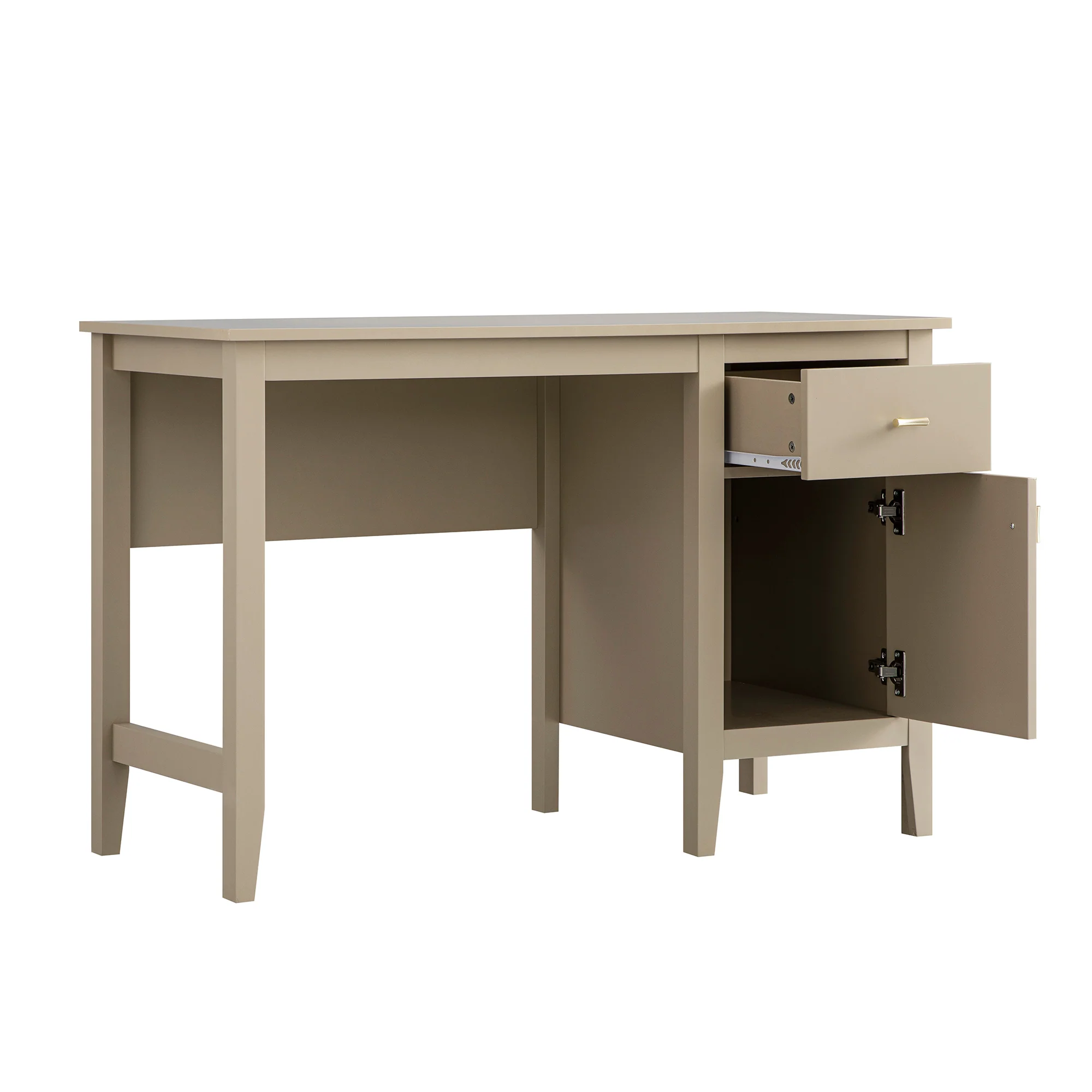 Oakham Writing Desk, Deep Greige - Image 10