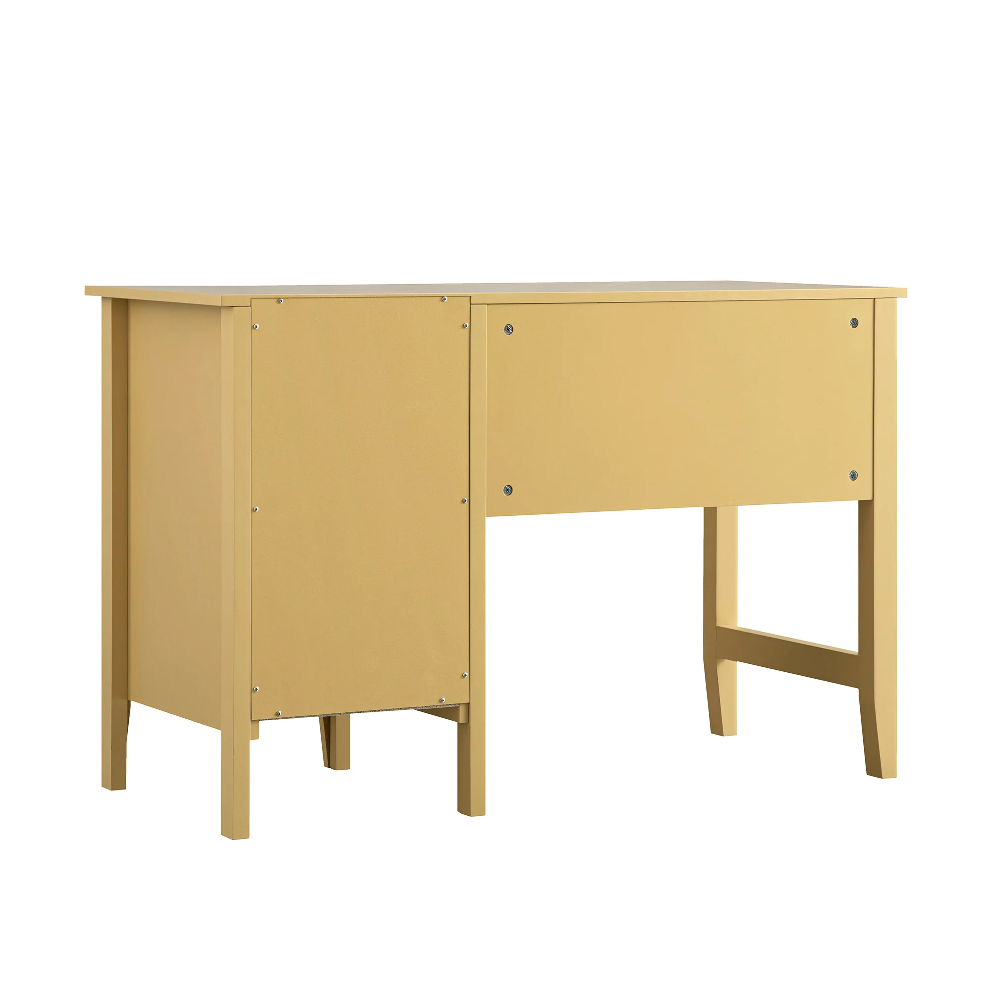 Oakham Writing Desk, Rattan Yellow - Image 13