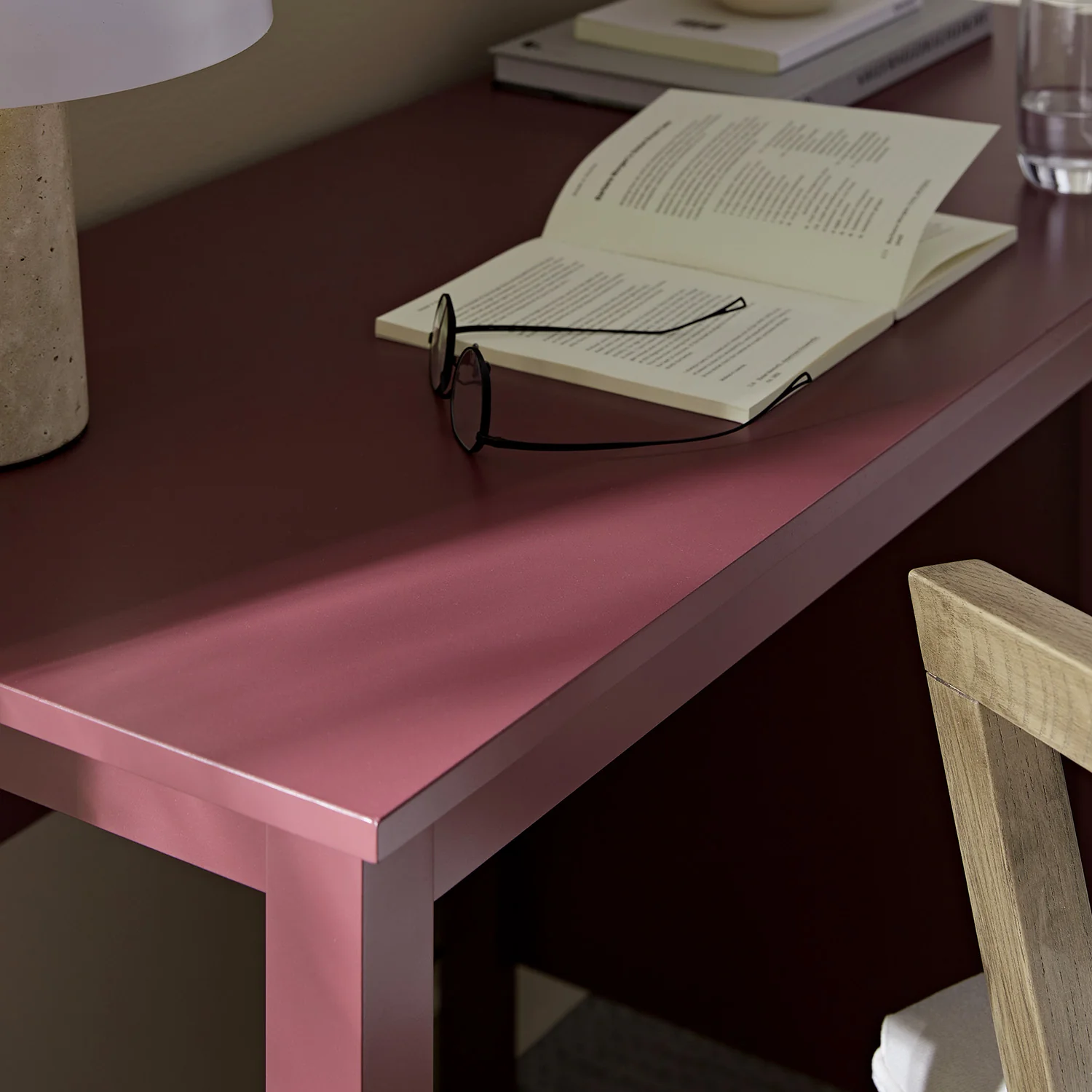 Oakham Writing Desk, Wild Cherry - Image 6