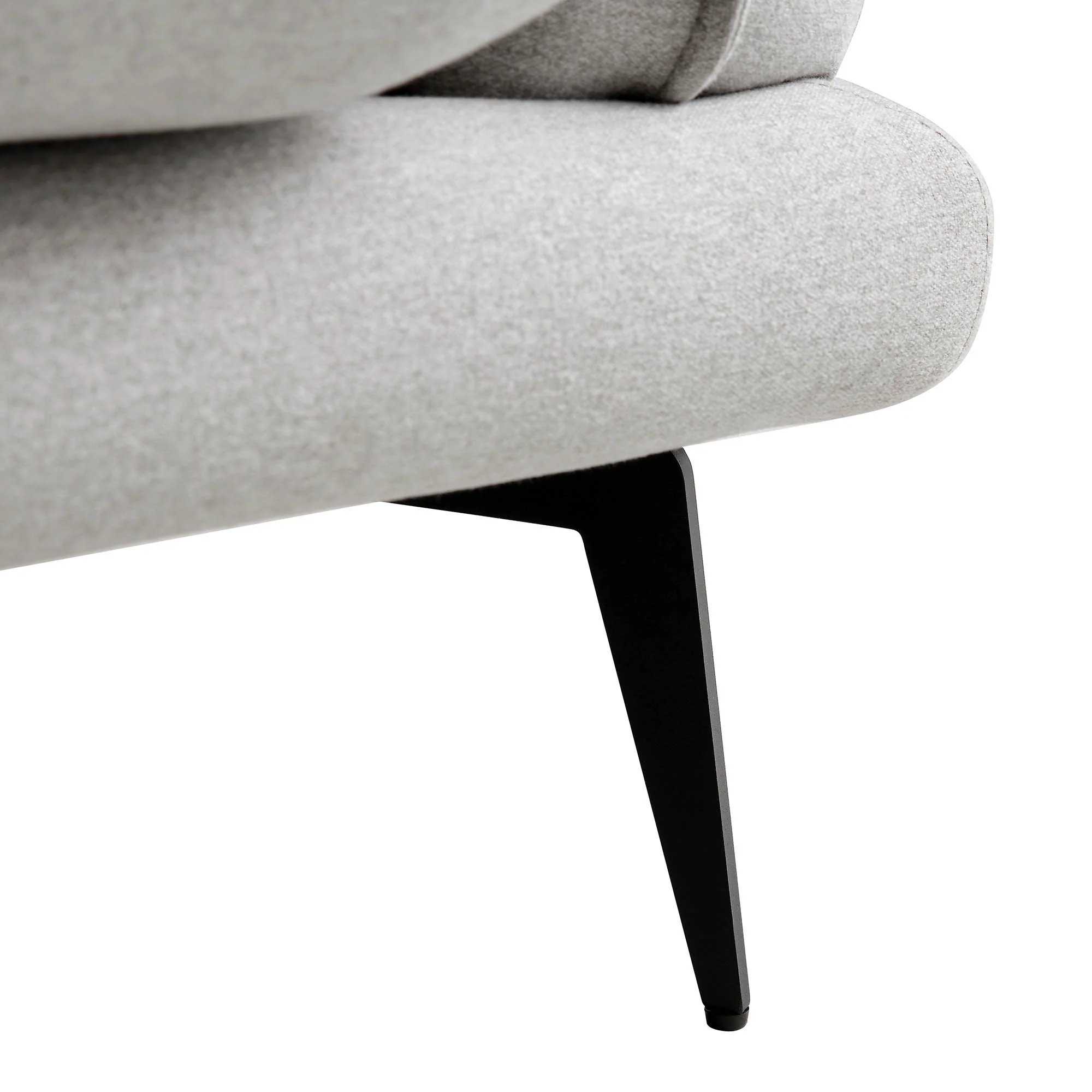 Obriel Grey Marl Fabric Sofa, 3-Seater - Image 12
