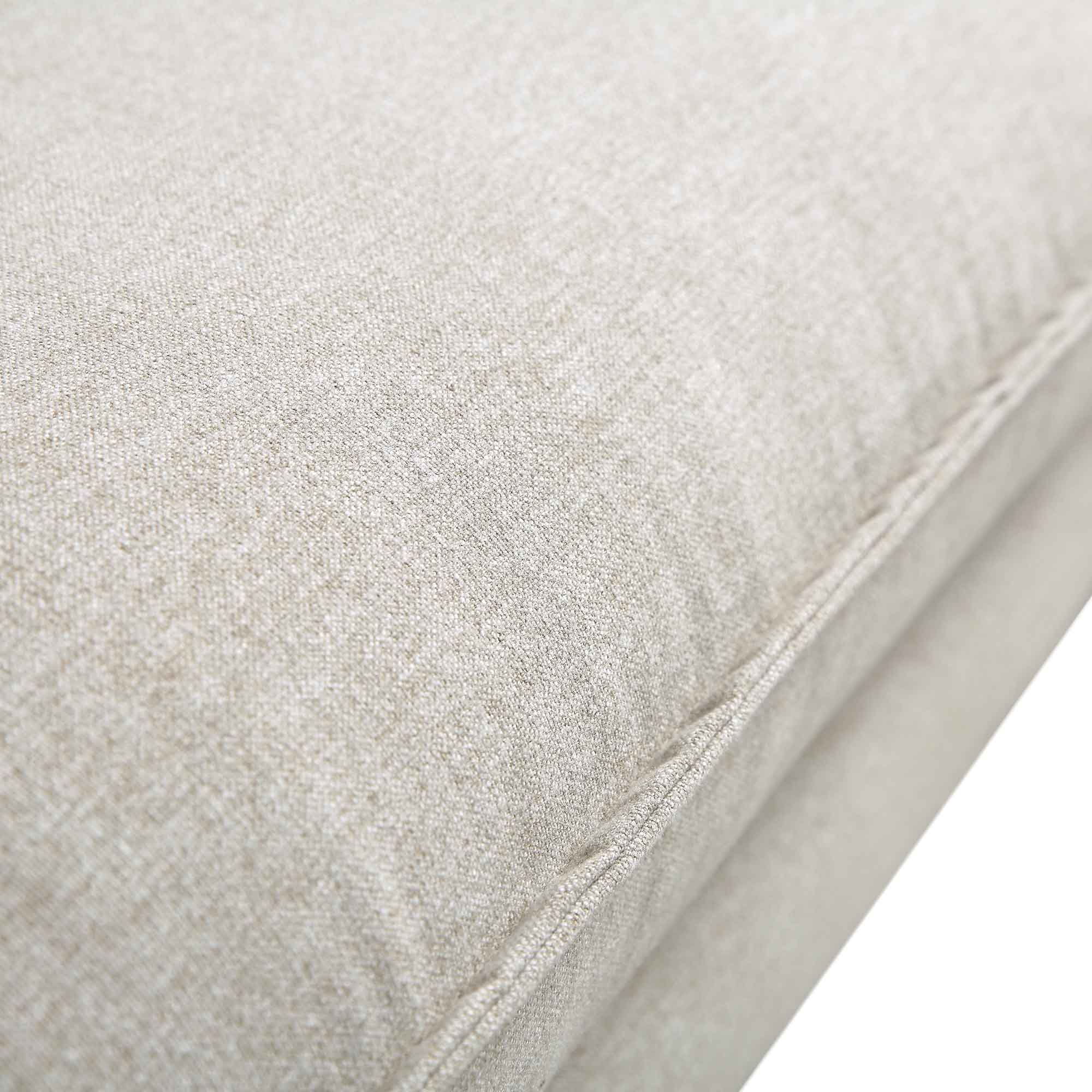 Obriel Oatmeal Fabric Sofa, 2-Seater - Image 12