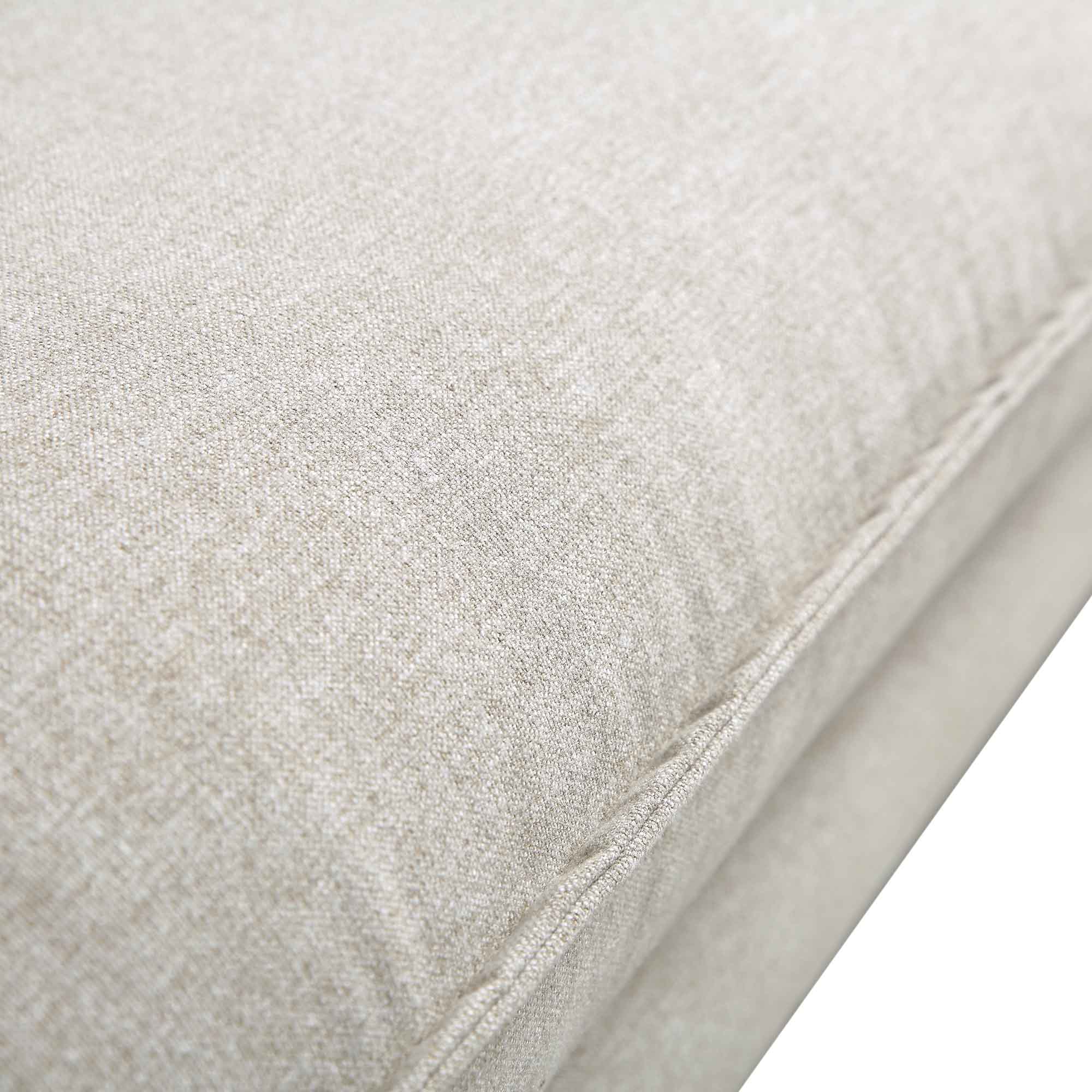 Obriel Oatmeal Fabric Sofa, 3-Seater - Image 12