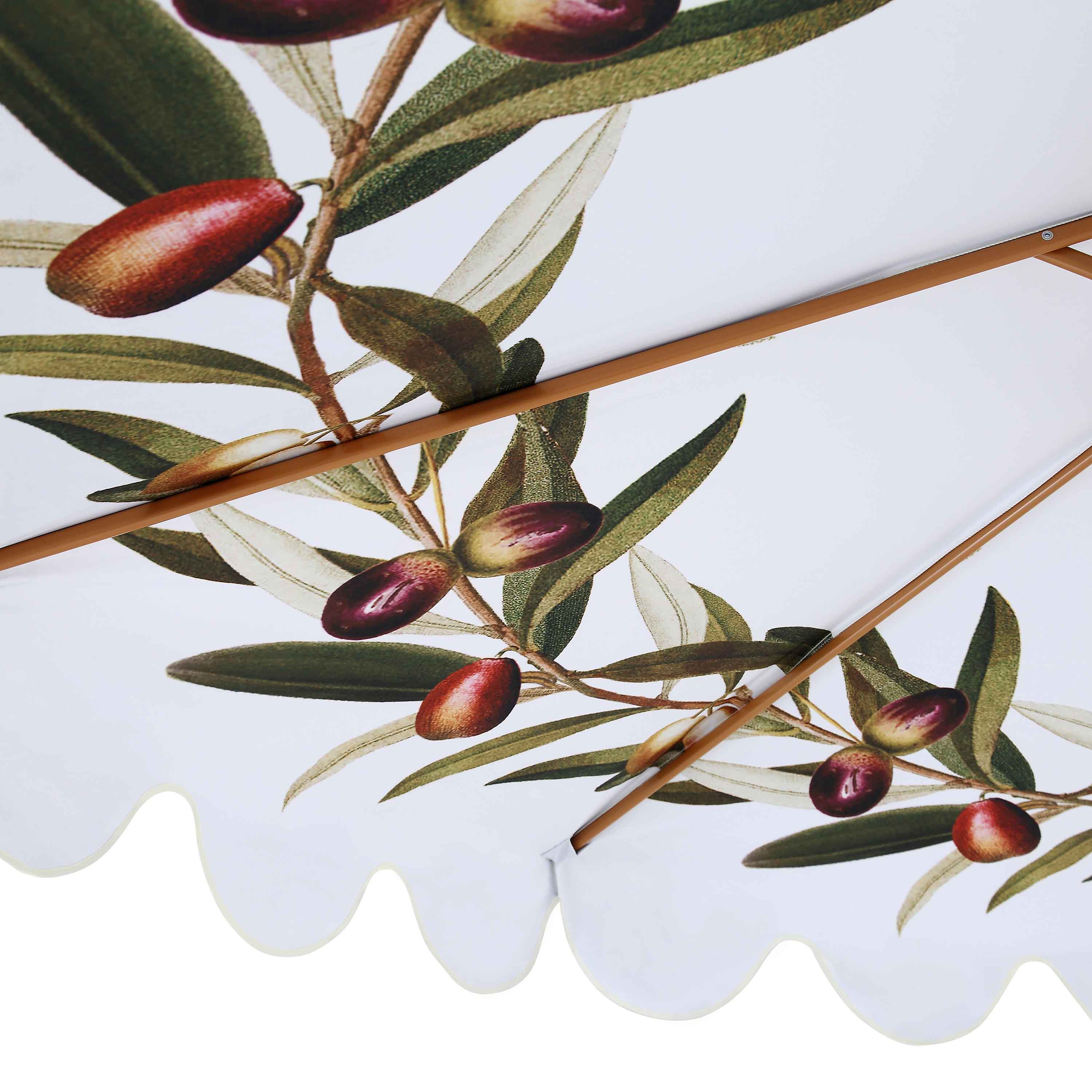 Olive Branch 2.6M Octagonal Parasol with Aluminium Tilt - Image 10