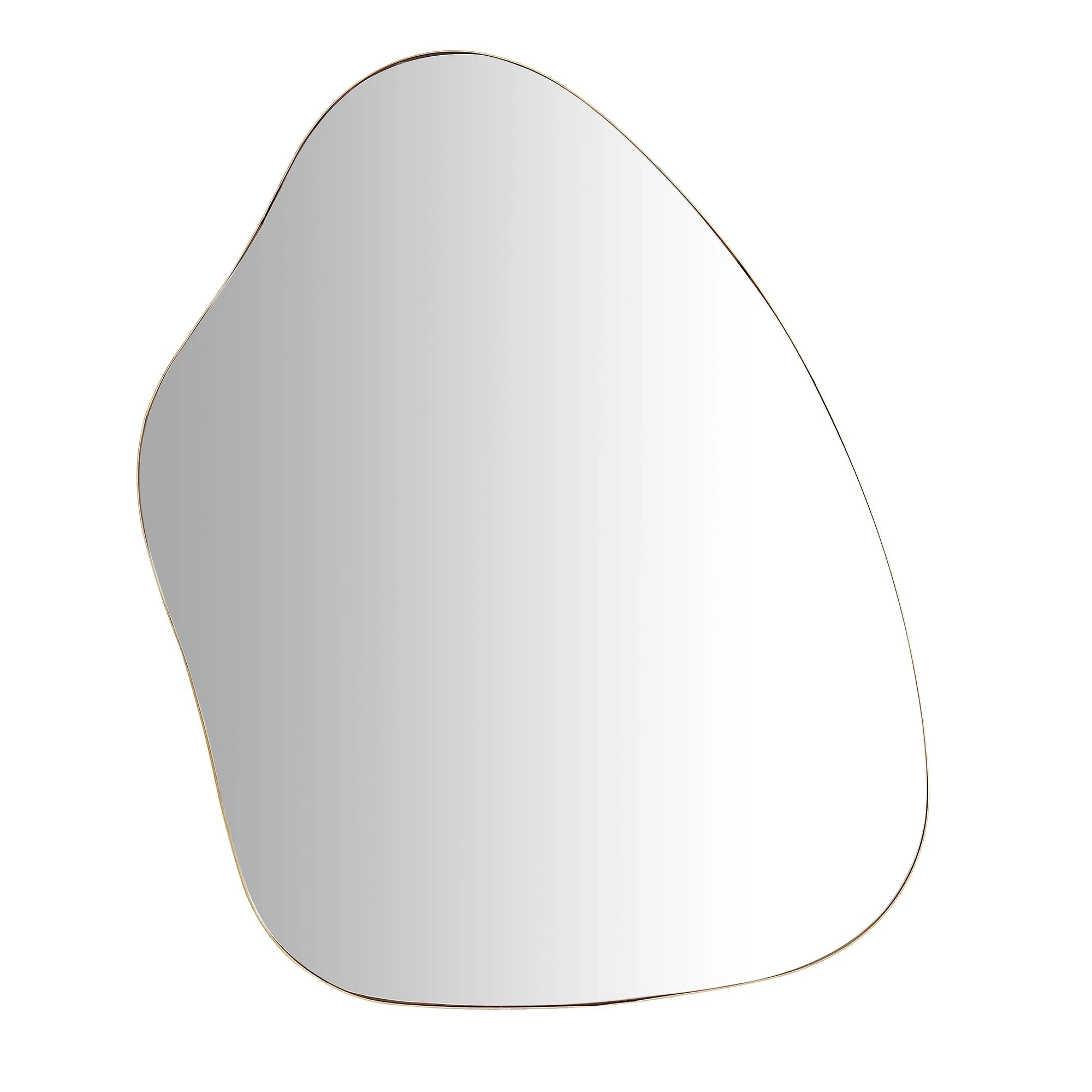 Pavia Irregular Shaped Extra Large Full Length Mirror 160 x 115 cm, Antique Gold - Image 3
