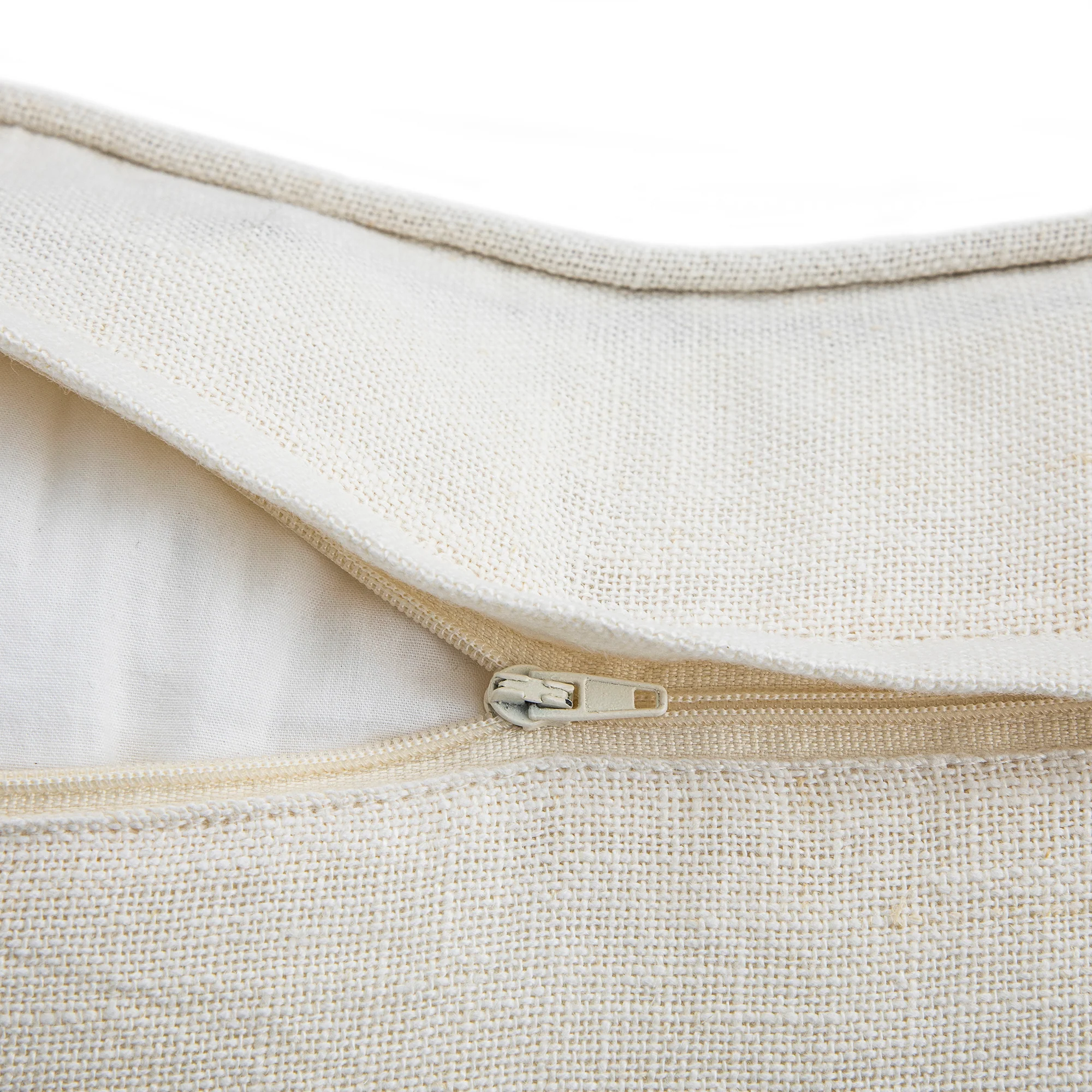 Pembroke Stripe 100% Linen Green Cushion - Image 5