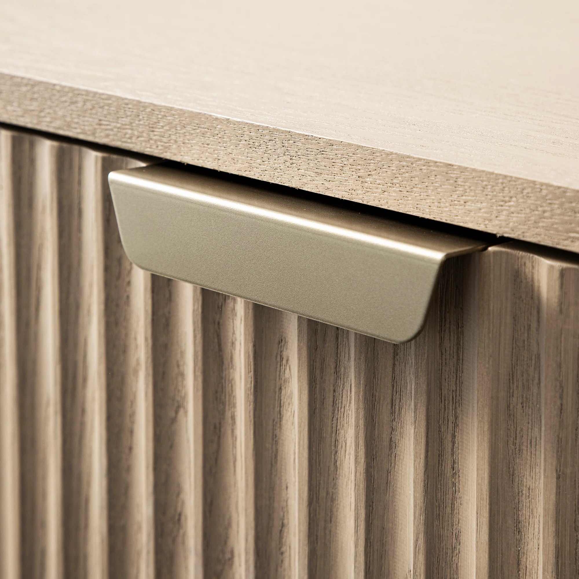 Richmond Ridged 120cm Wide TV Media Unit, Light Ash - Image 16
