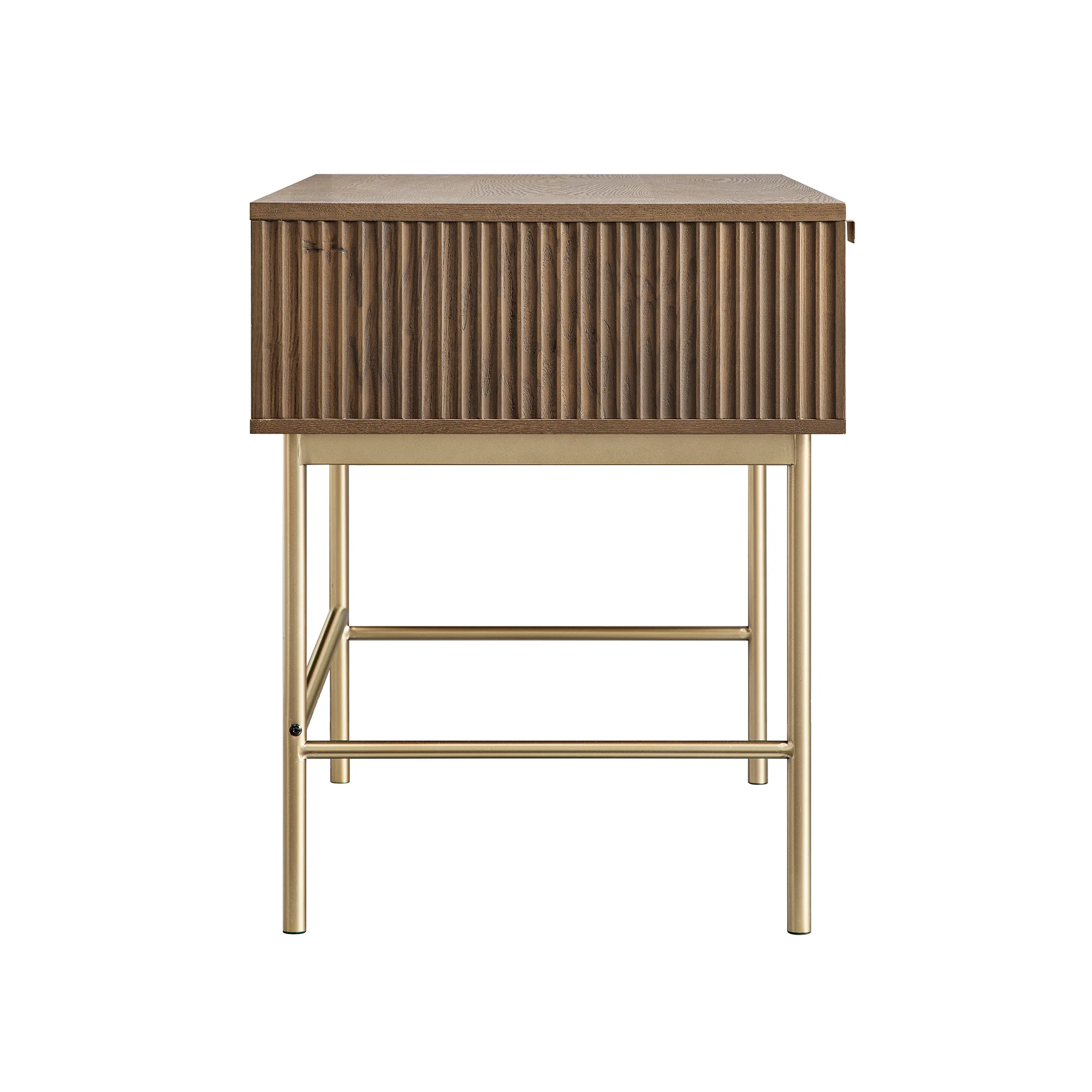 Richmond Ridged Dressing Table, Dark Ash - Image 12