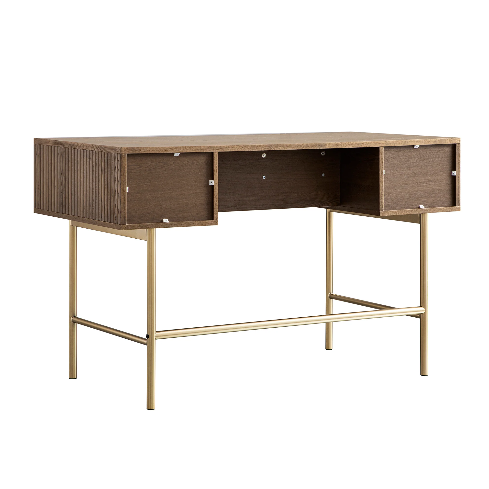Richmond Ridged Dressing Table, Dark Ash - Image 13