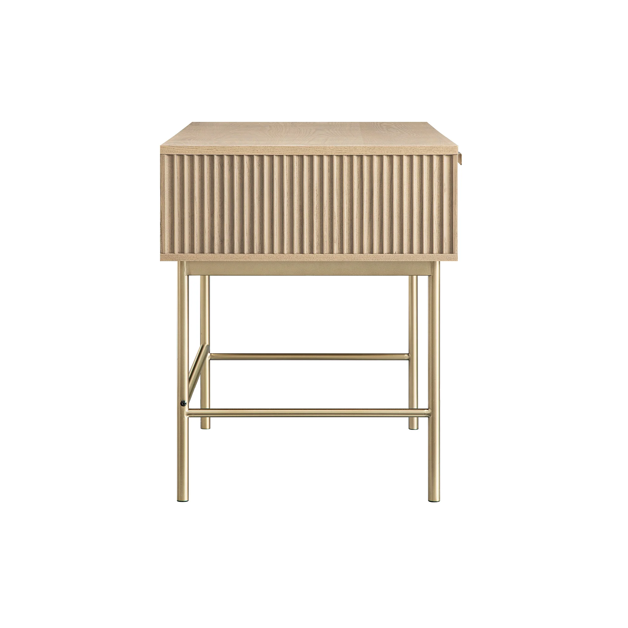 Richmond Ridged Dressing Table, Light Ash - Image 13