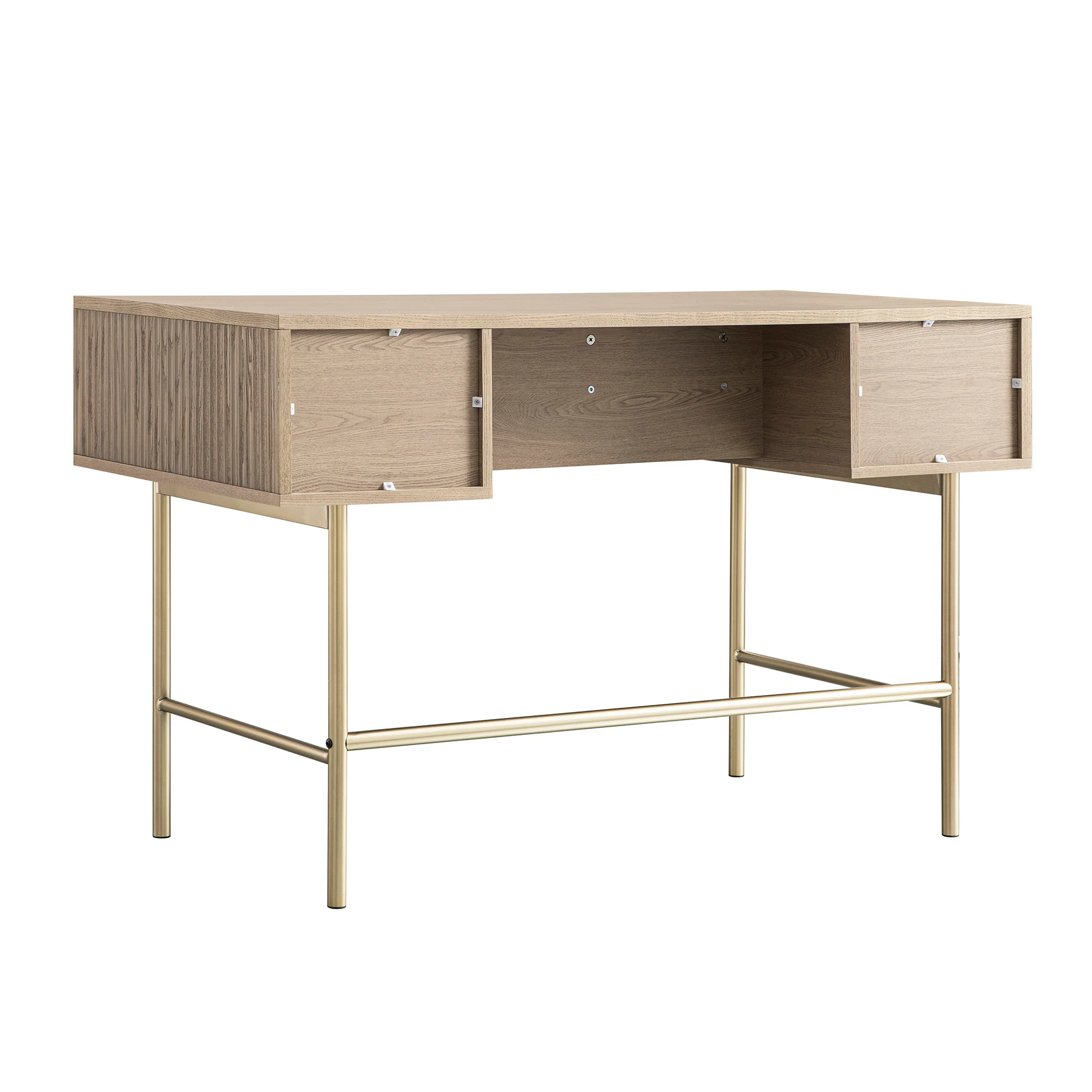 Richmond Ridged Dressing Table, Light Ash - Image 14