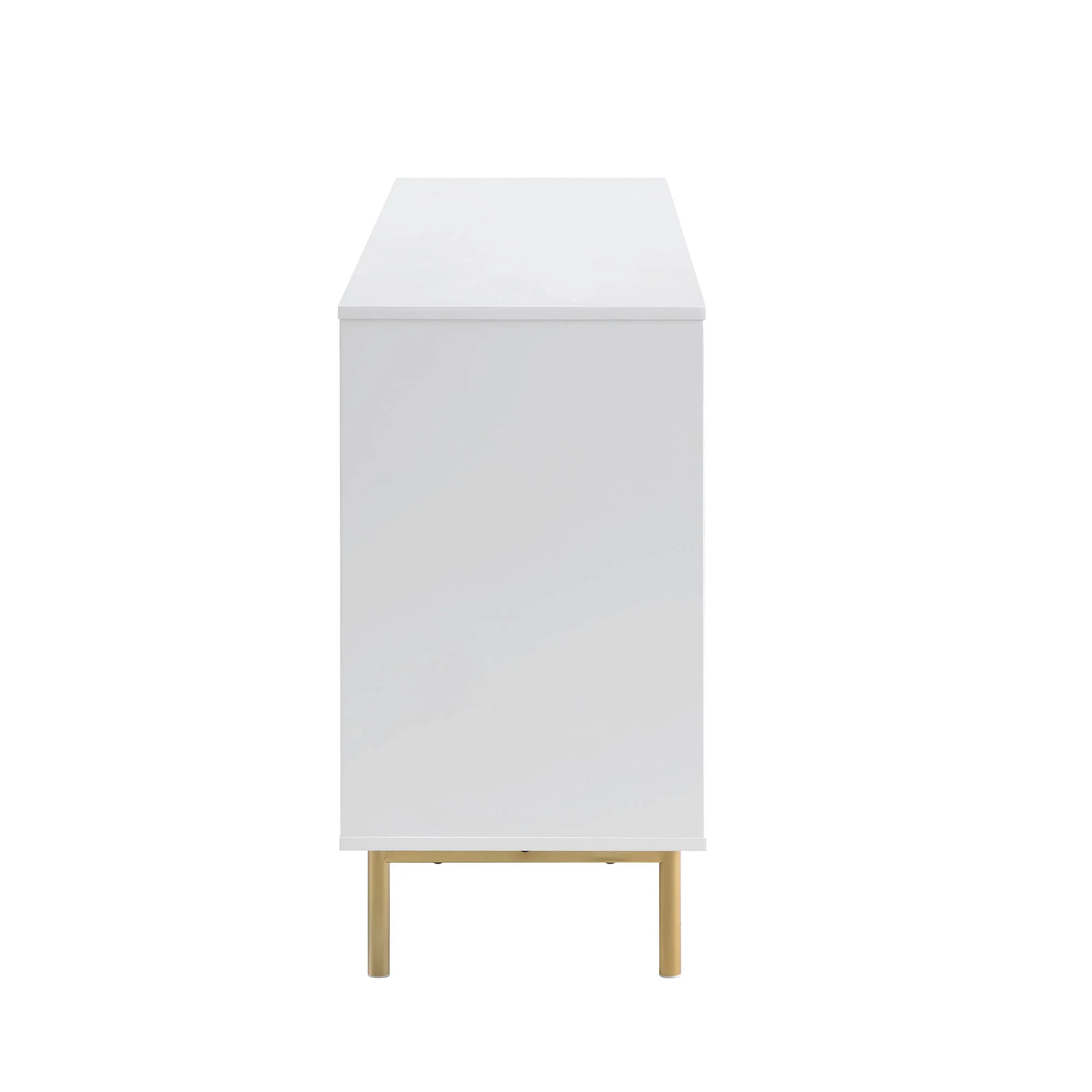 Richmond Ridged Large Sideboard, Matte White - Image 7