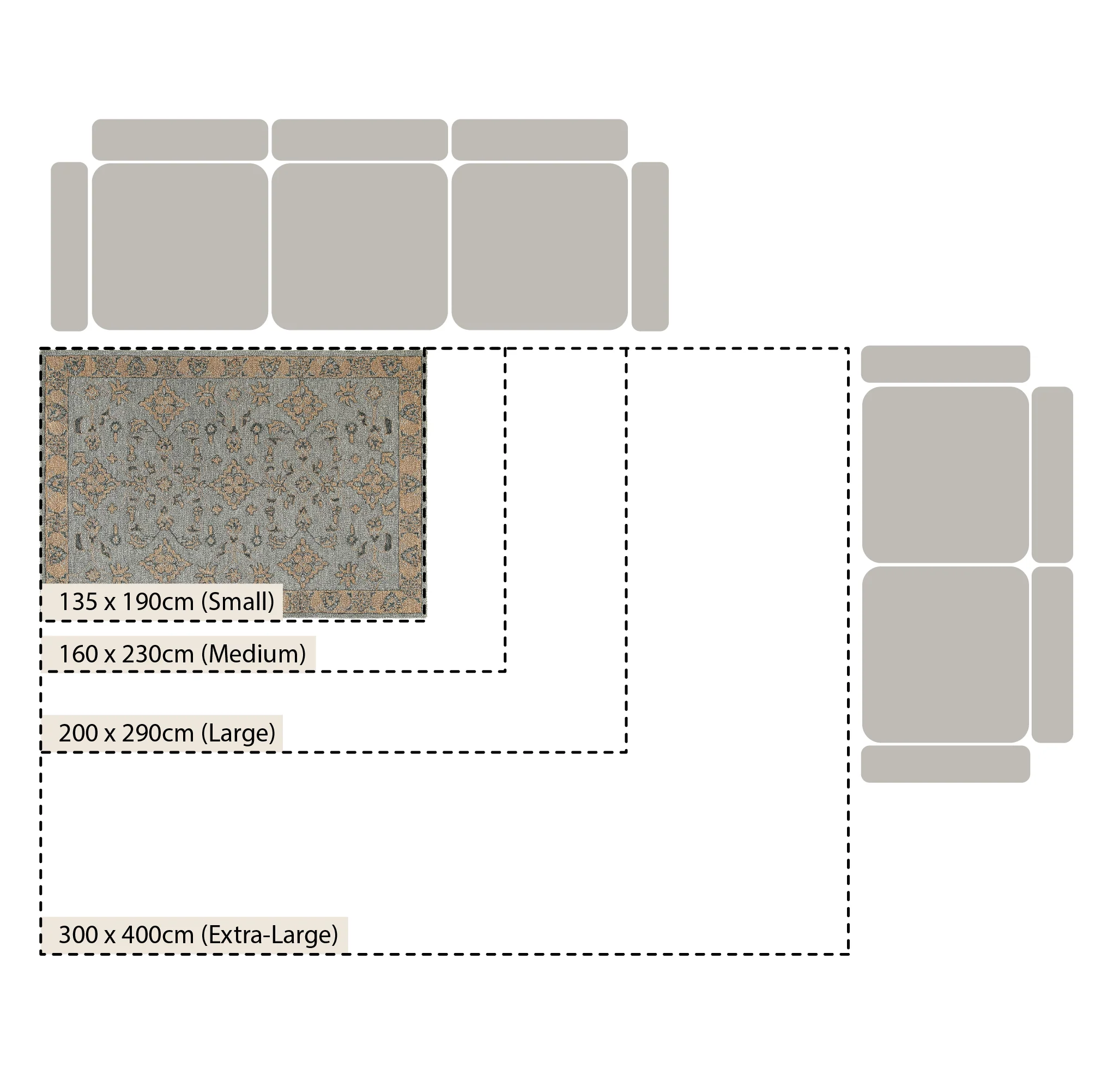 Savana Traditional Hand Tufted Wool Rug - Image 4