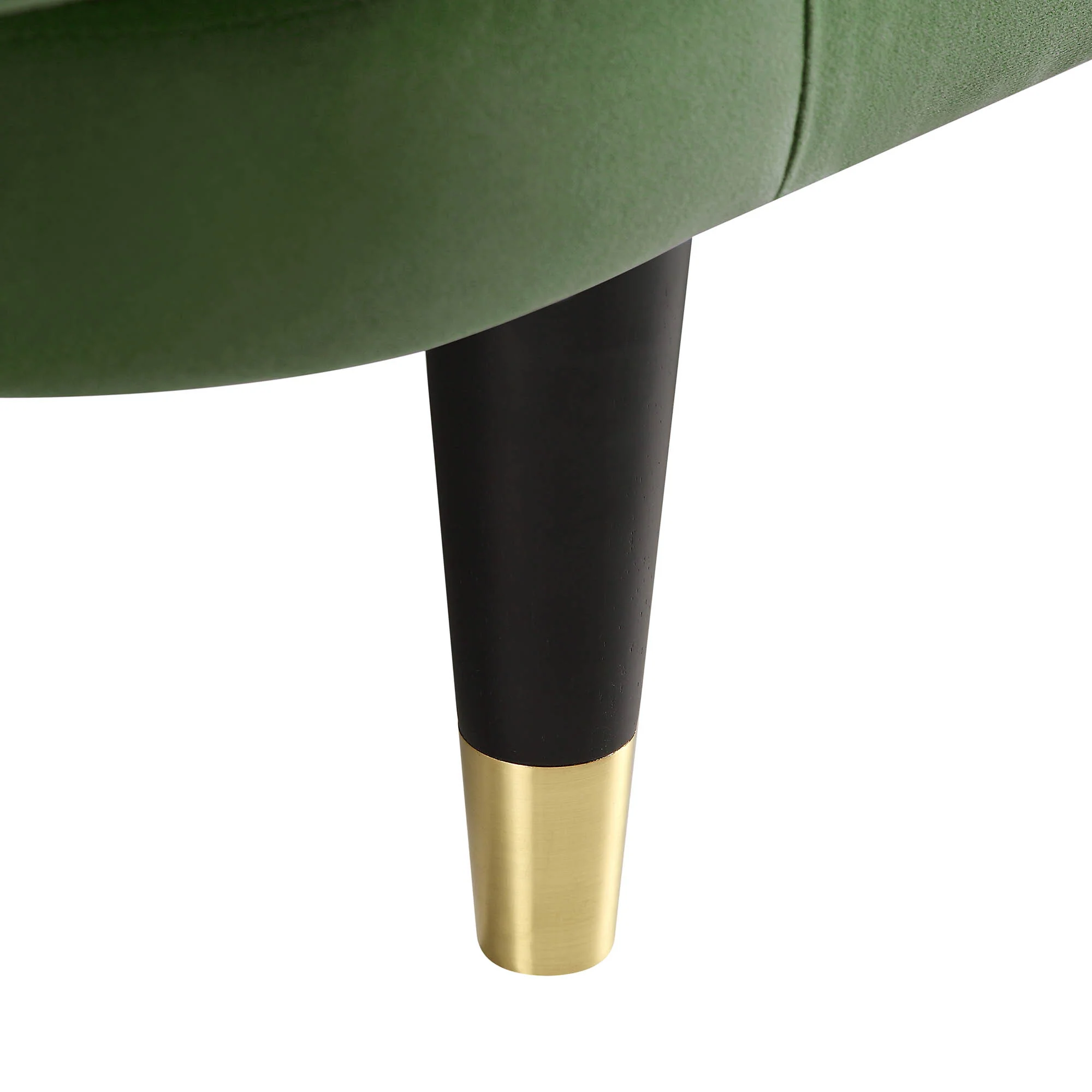 Solna 2-Seater Sofa Bed, Moss Green Velvet - Image 17