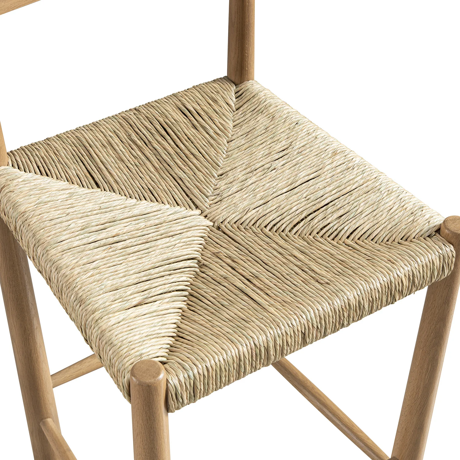Tama Counter Stool, Woven Seagrass | Natural Oak Frame - Image 15