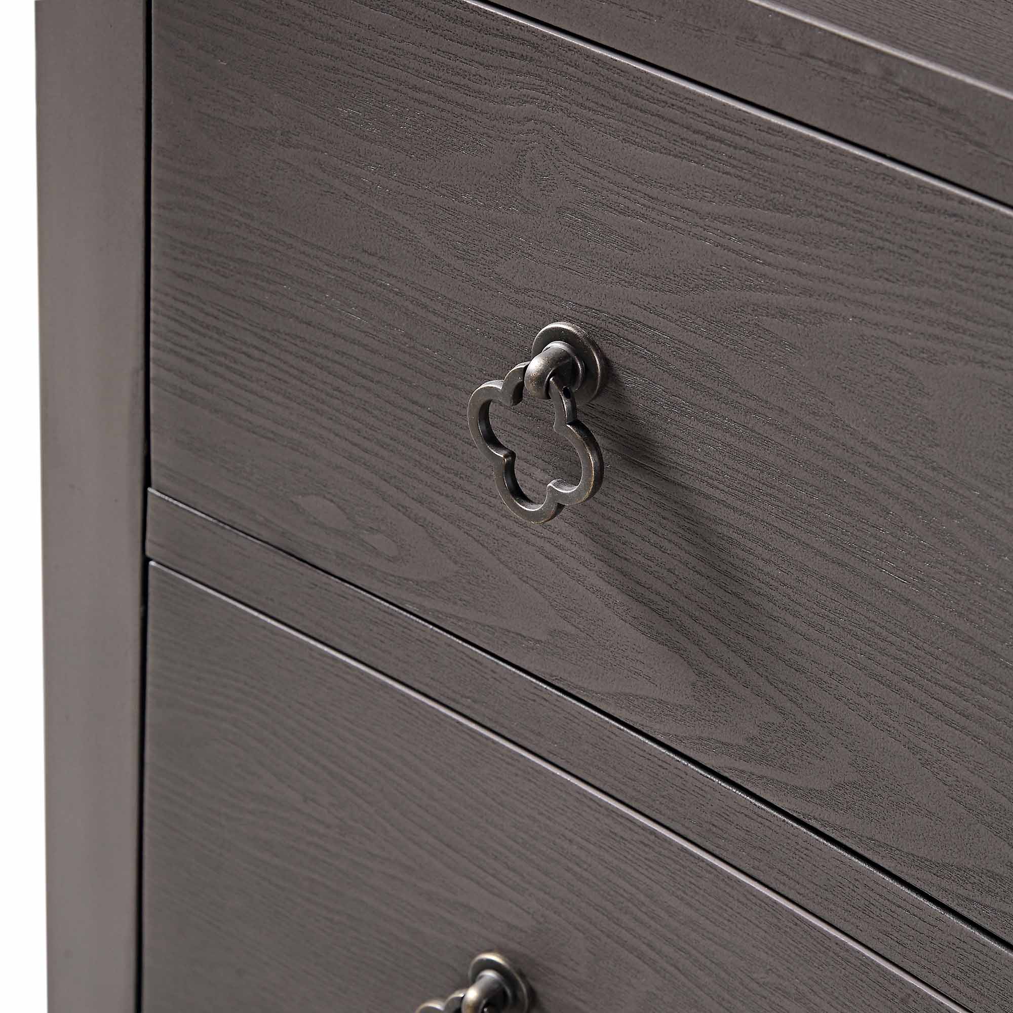 Thalia Concave Chest of Drawers, Silver Oak - Image 15