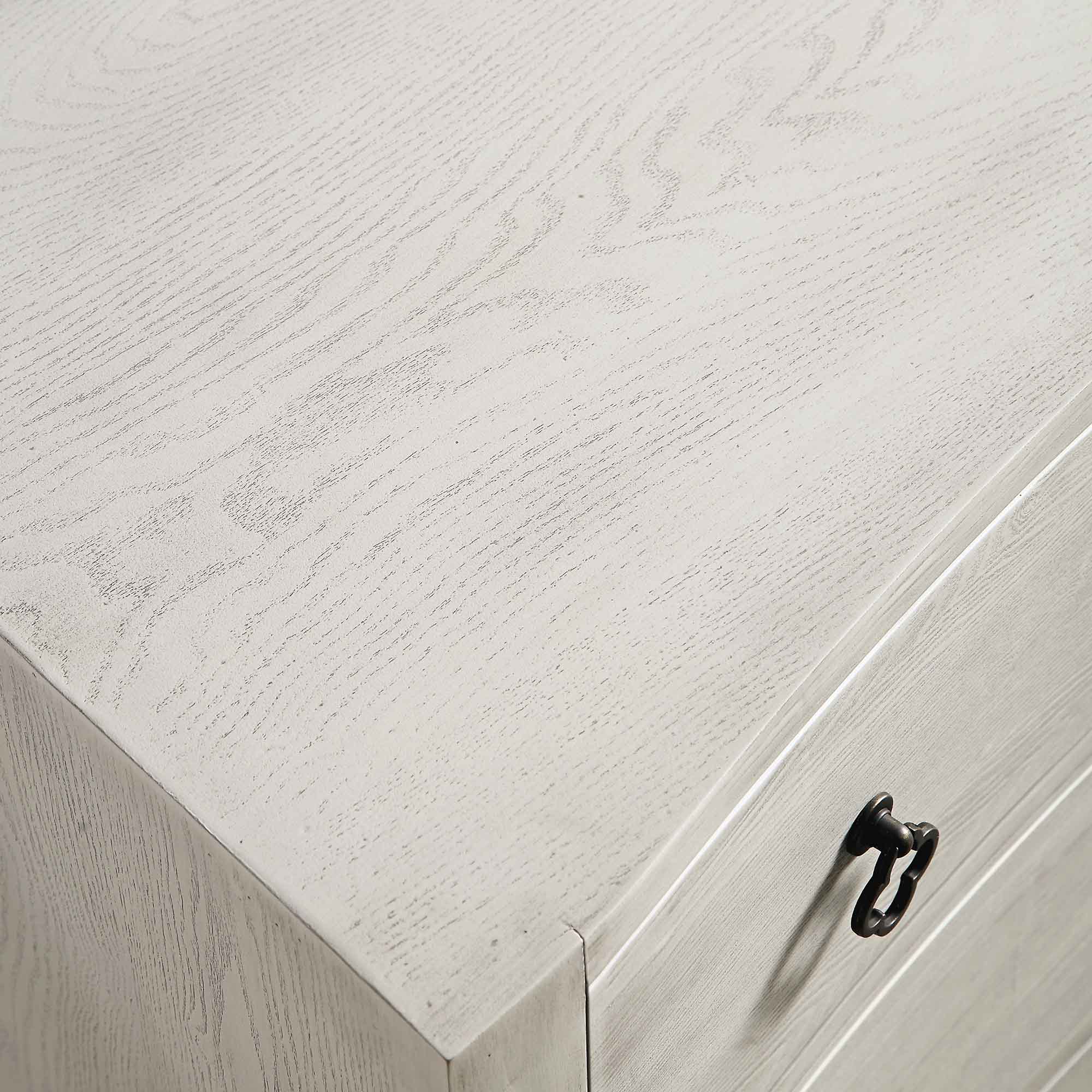 Thalia Concave Chest of Drawers, Washed White - Image 16
