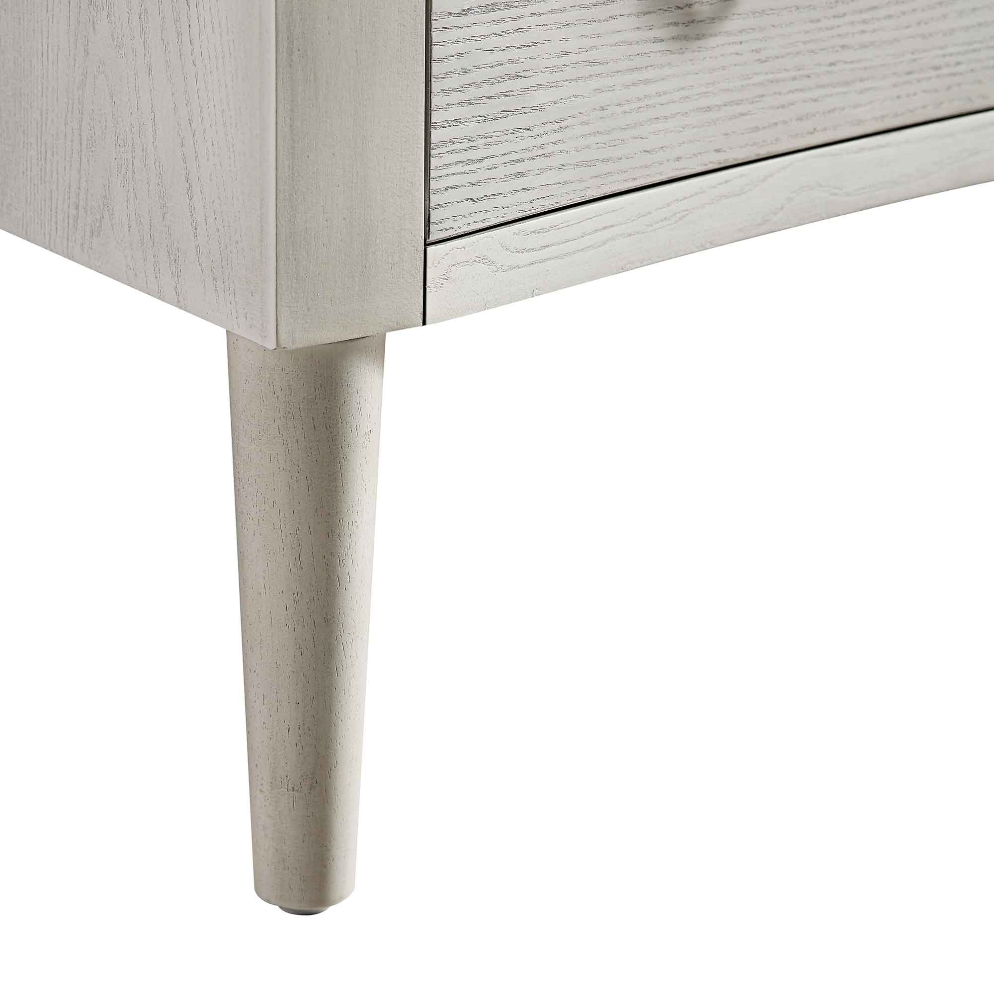 Thalia Concave Chest of Drawers, Washed White - Image 17