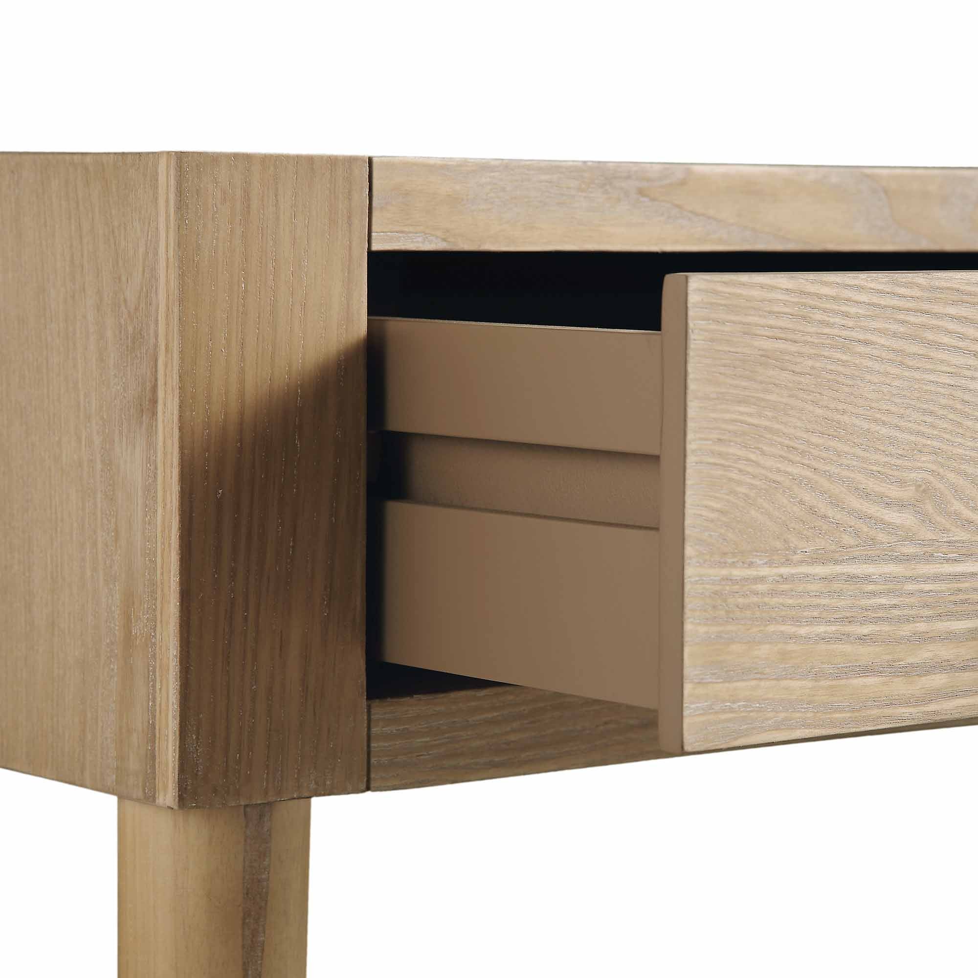 Thalia Concave Dressing Table, Natural - Image 13