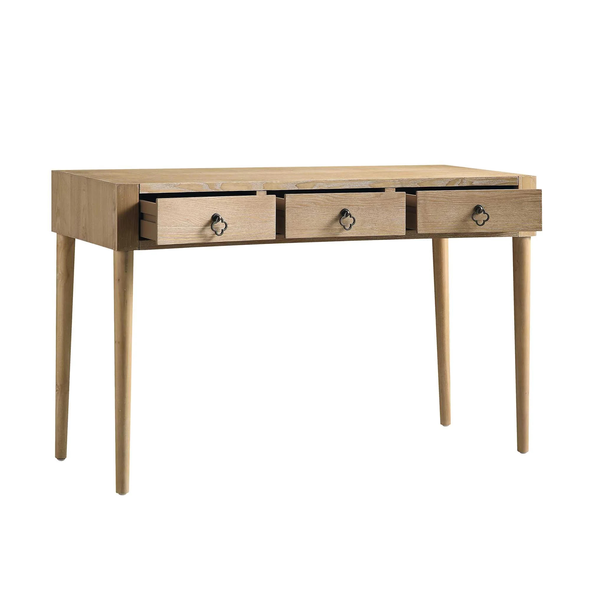 Thalia Concave Dressing Table, Natural - Image 7