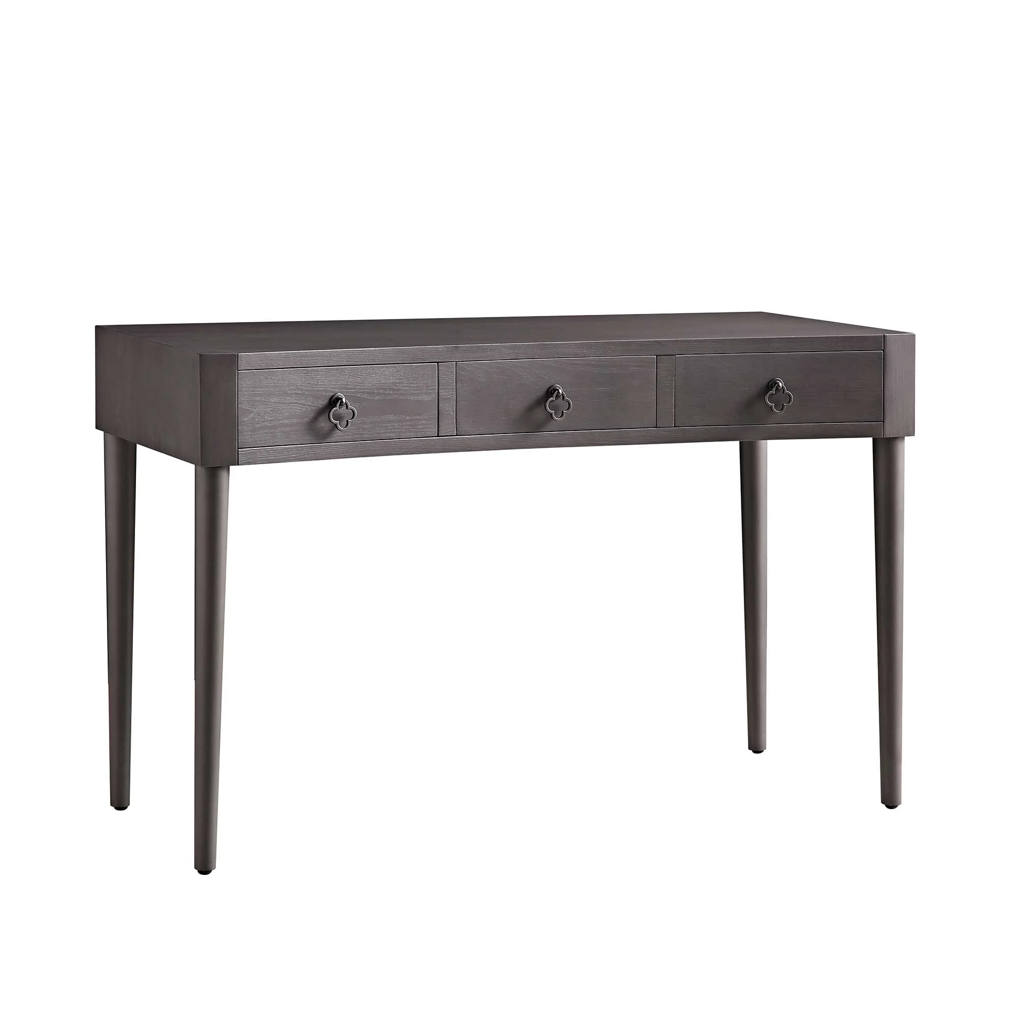 Thalia Concave Dressing Table, Silver Oak - Image 5