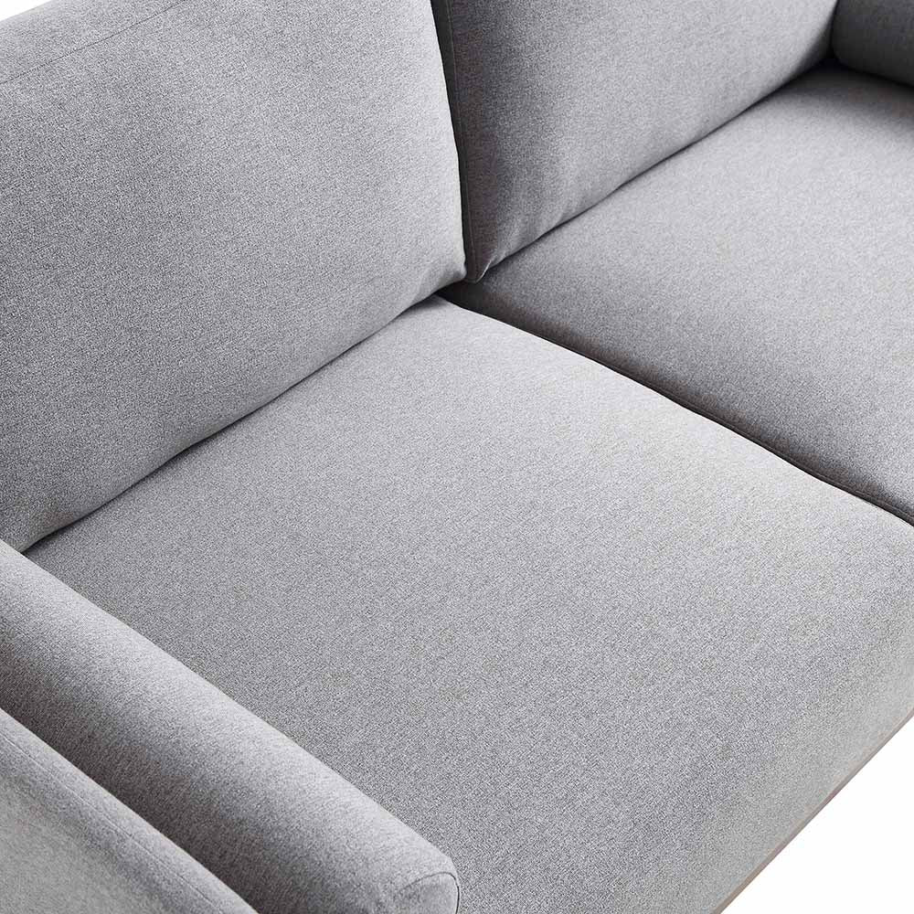 Timber Grey Marl Fabric Sofa, 2-Seater - Image 12
