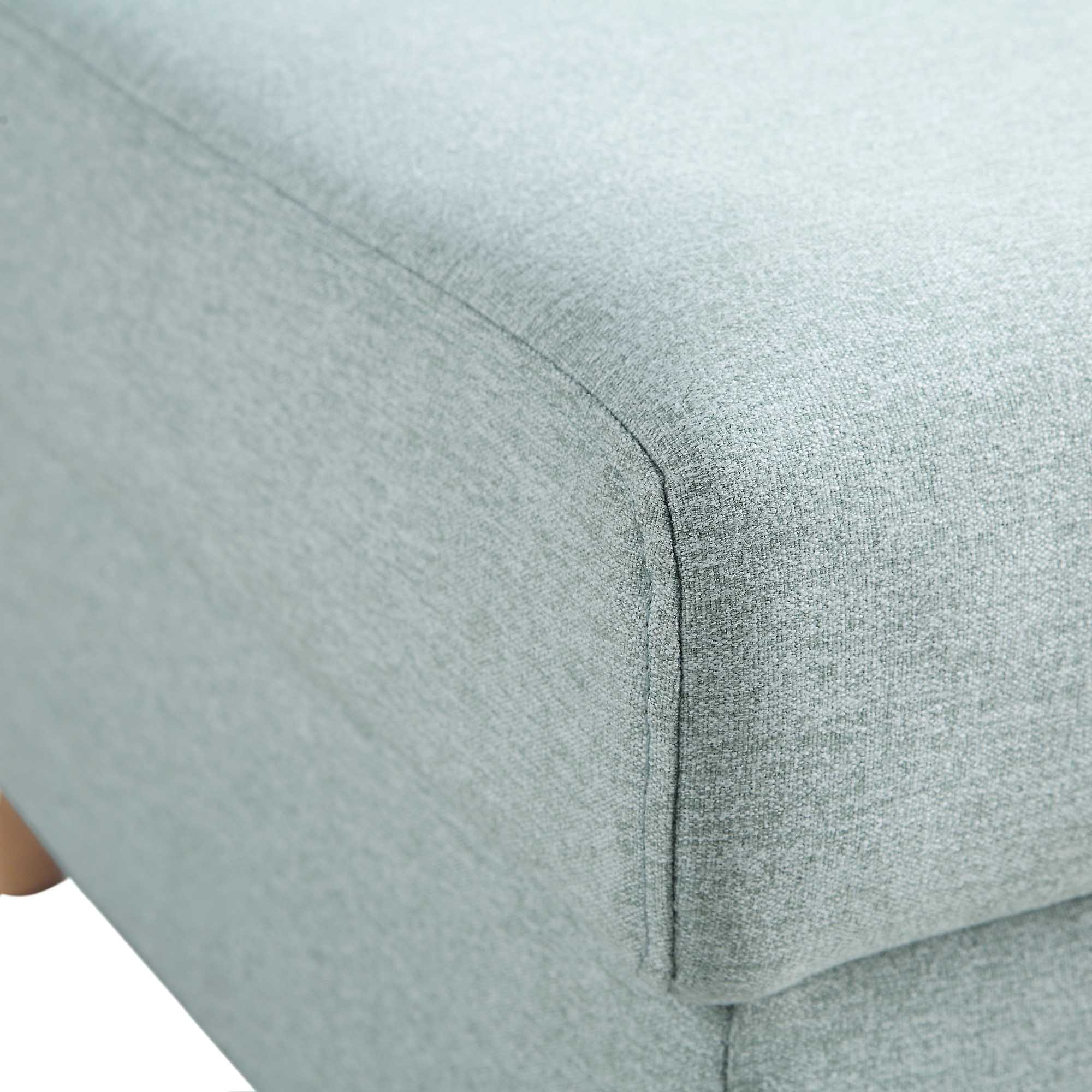 Timber Sage Green Fabric Storage Ottoman - Image 12