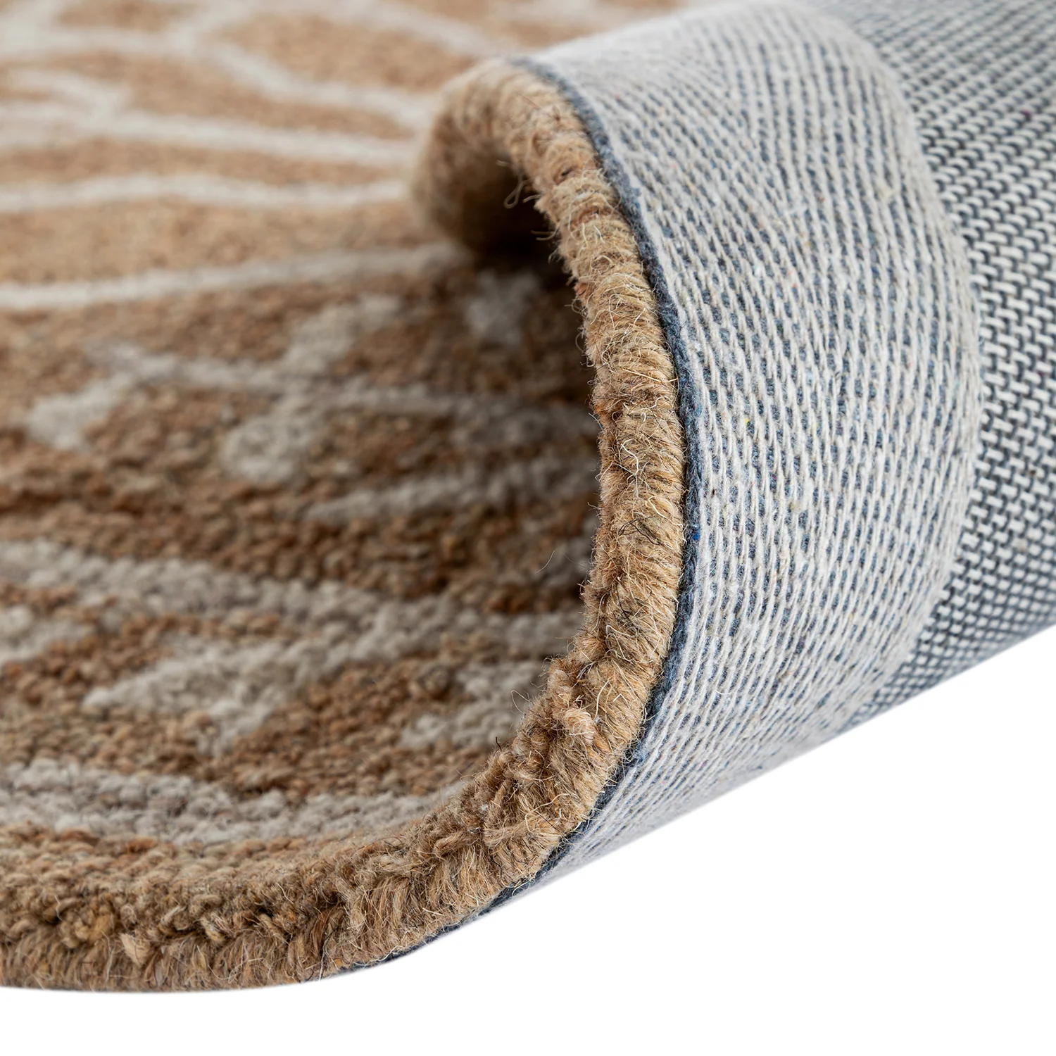 Varanasi Rust Traditional Hand Tufted Wool Runner - Image 5