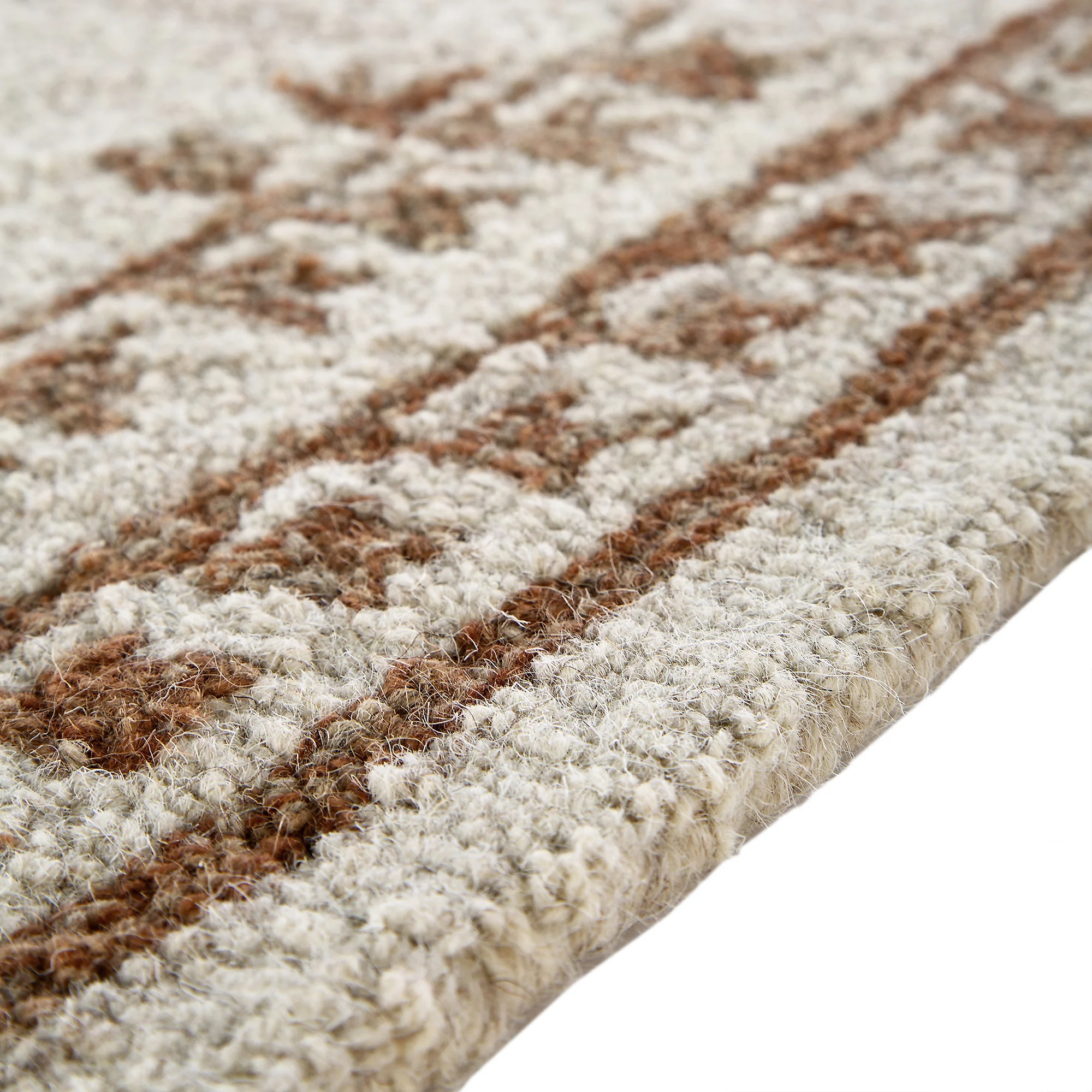 Varanasi Traditional Hand Tufted Wool Rug - Image 7