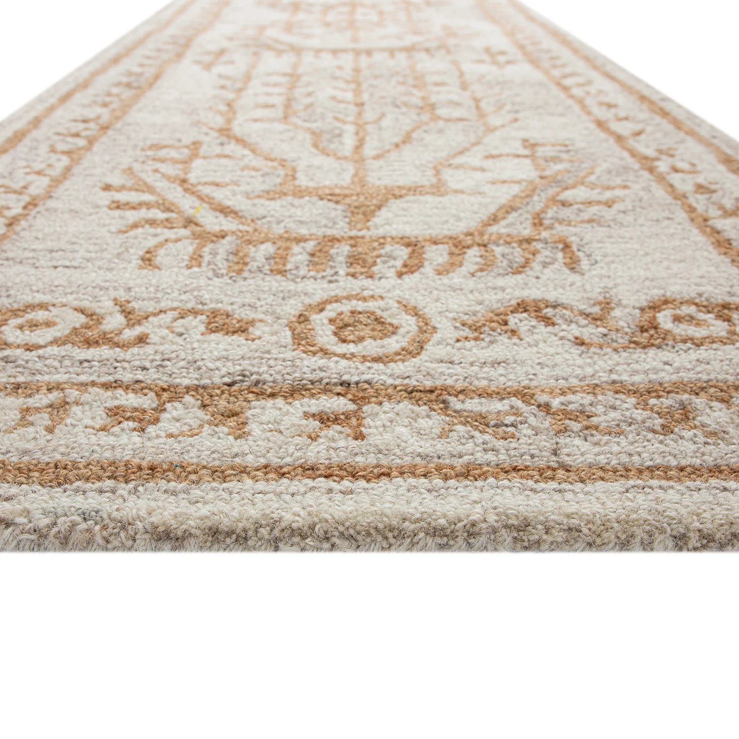 Varanasi Traditional Hand Tufted Wool Runner - Image 3
