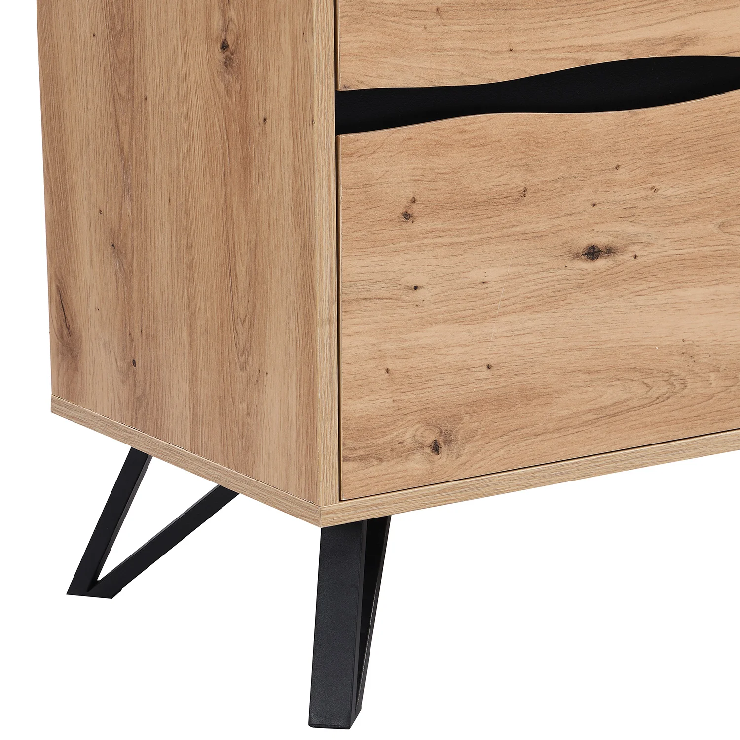 Weston Oak Effect 6 Drawer Chest of Drawers - Image 13