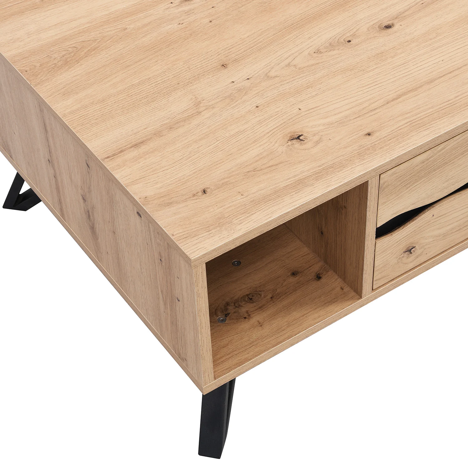 Weston Oak Effect Coffee Table - Image 11