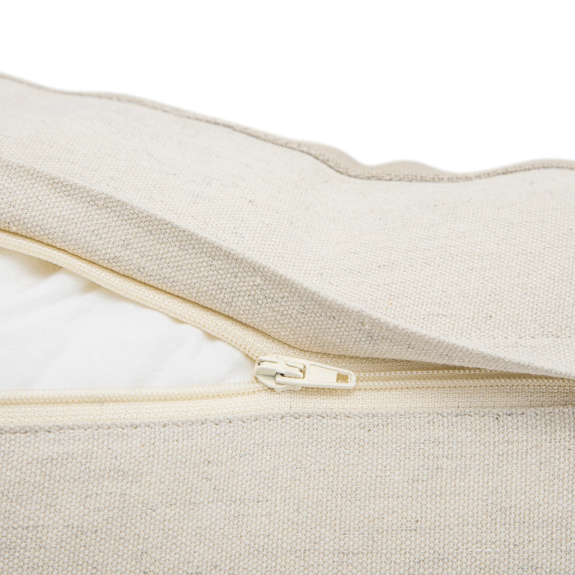 Country Collection Wildflower Linen Pom Pom Cushion - Image 7