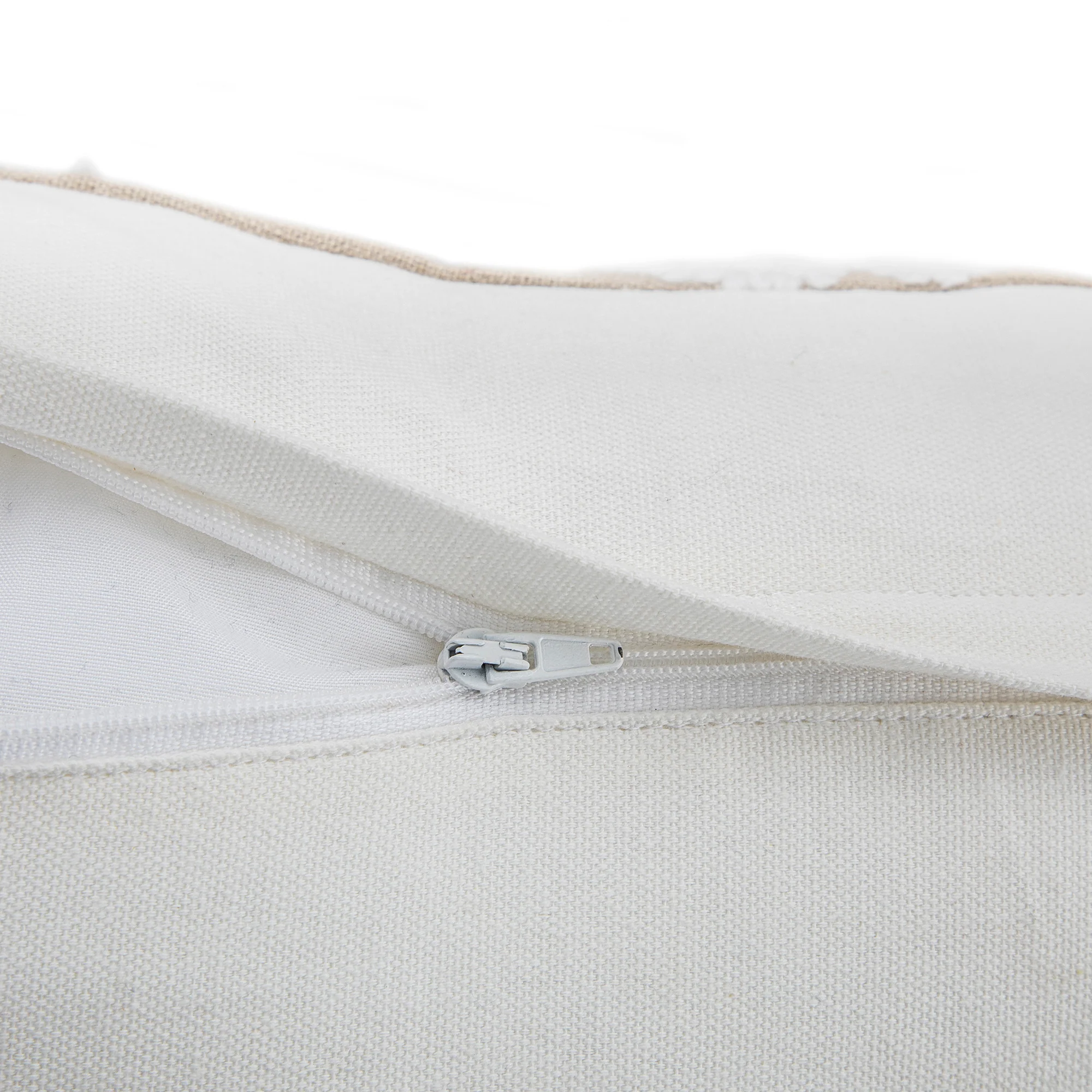 Country Collection Wildflower Rectangular Linen Pom Pom Cushion - Image 10