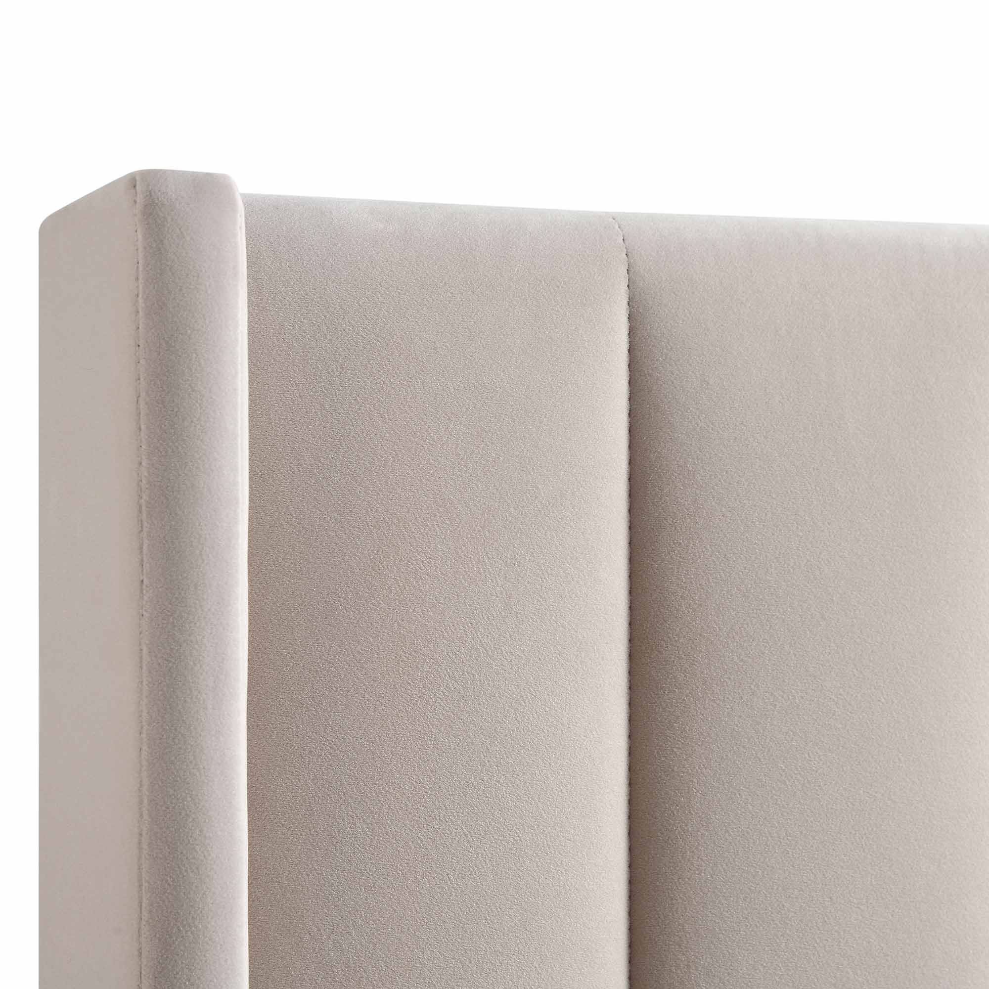 Wilton Champagne Velvet Ottoman Storage Bed - Image 12